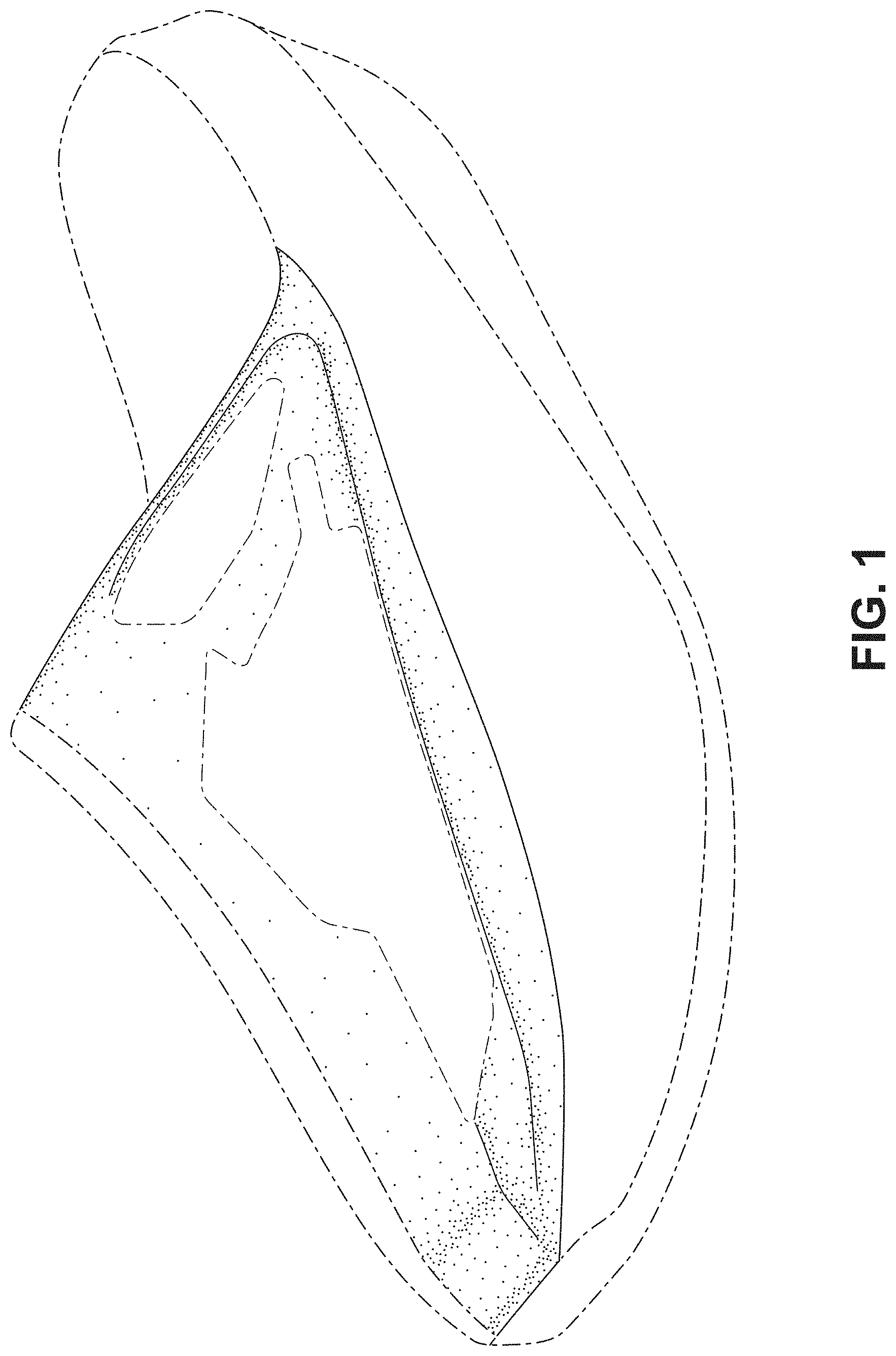 Patent USD1000090 Figure 1 – Shoe