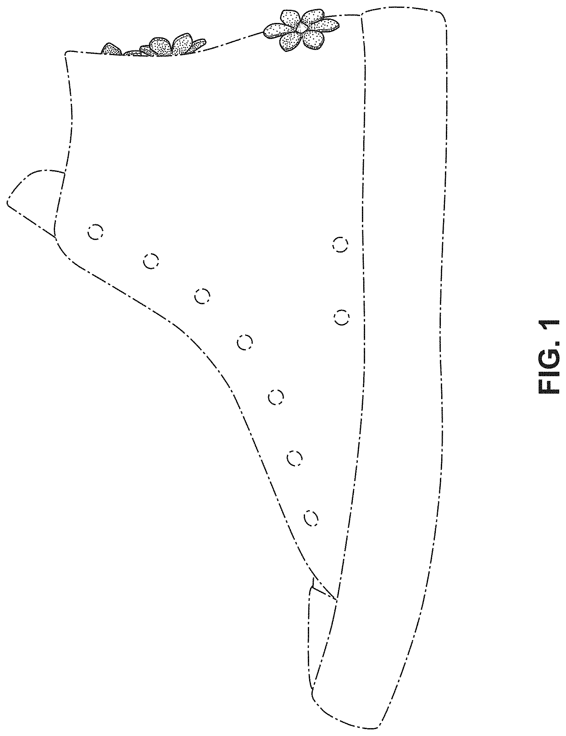 Patent USD1000092 — Shoe — Figure 1