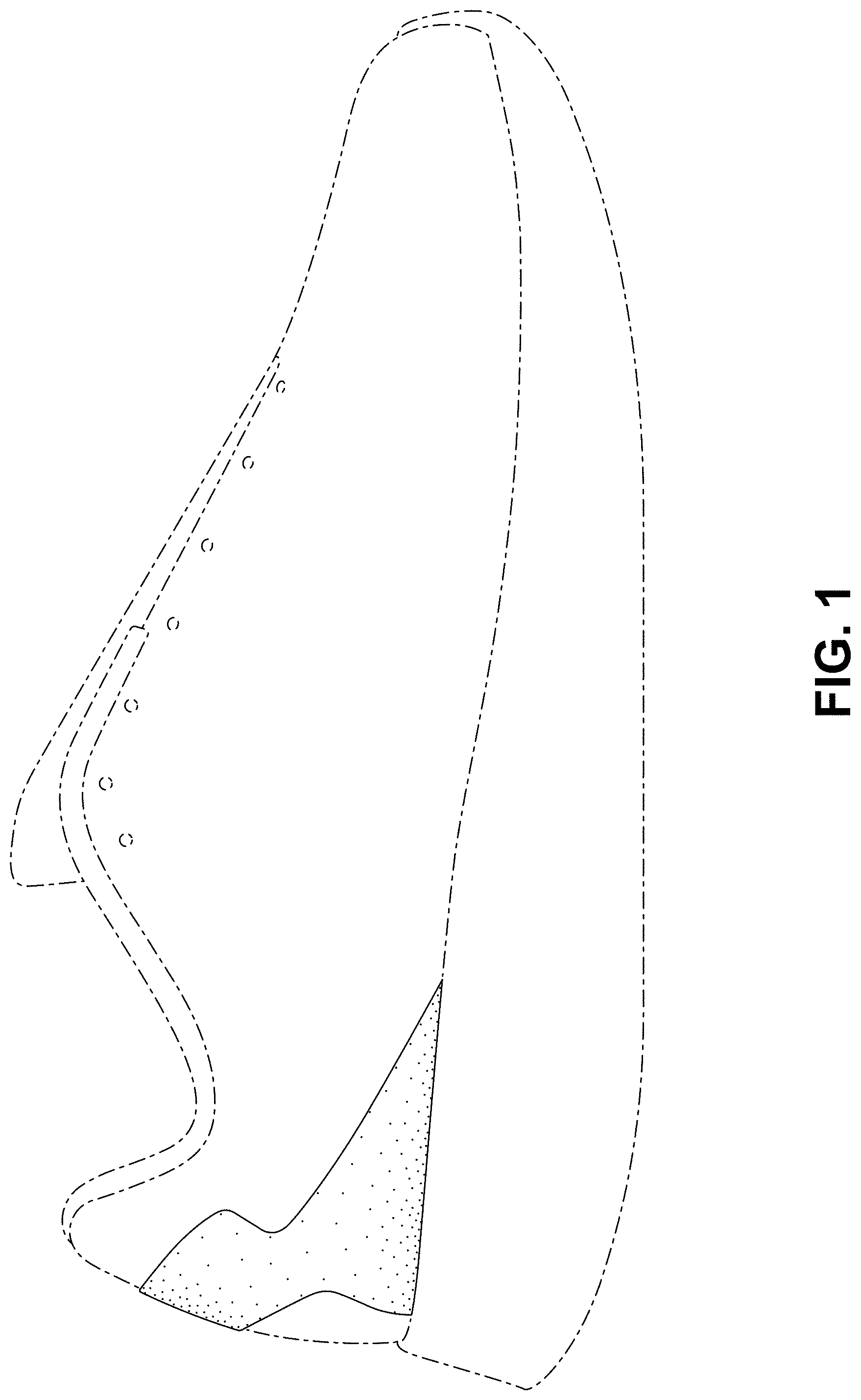 Patent USD1000093 — Shoe — Figure 1
