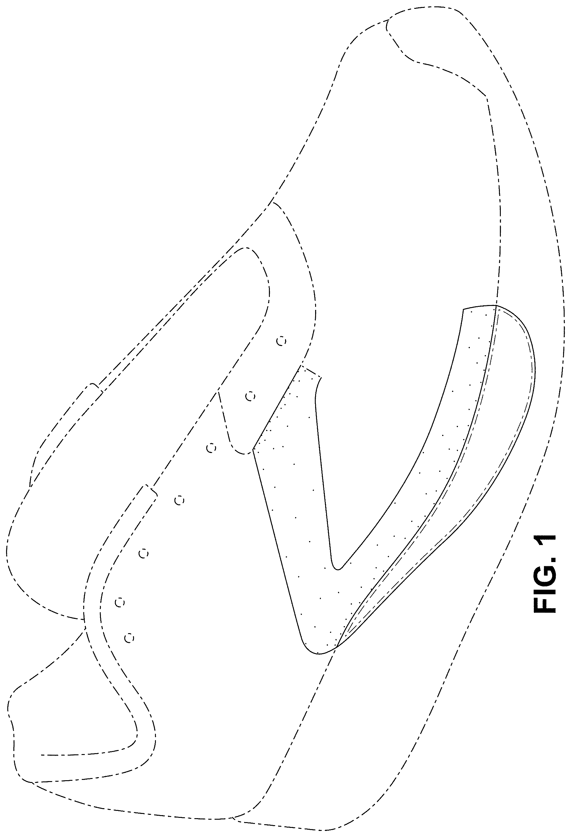 Patent USD1000095 — Shoe — Figure 1