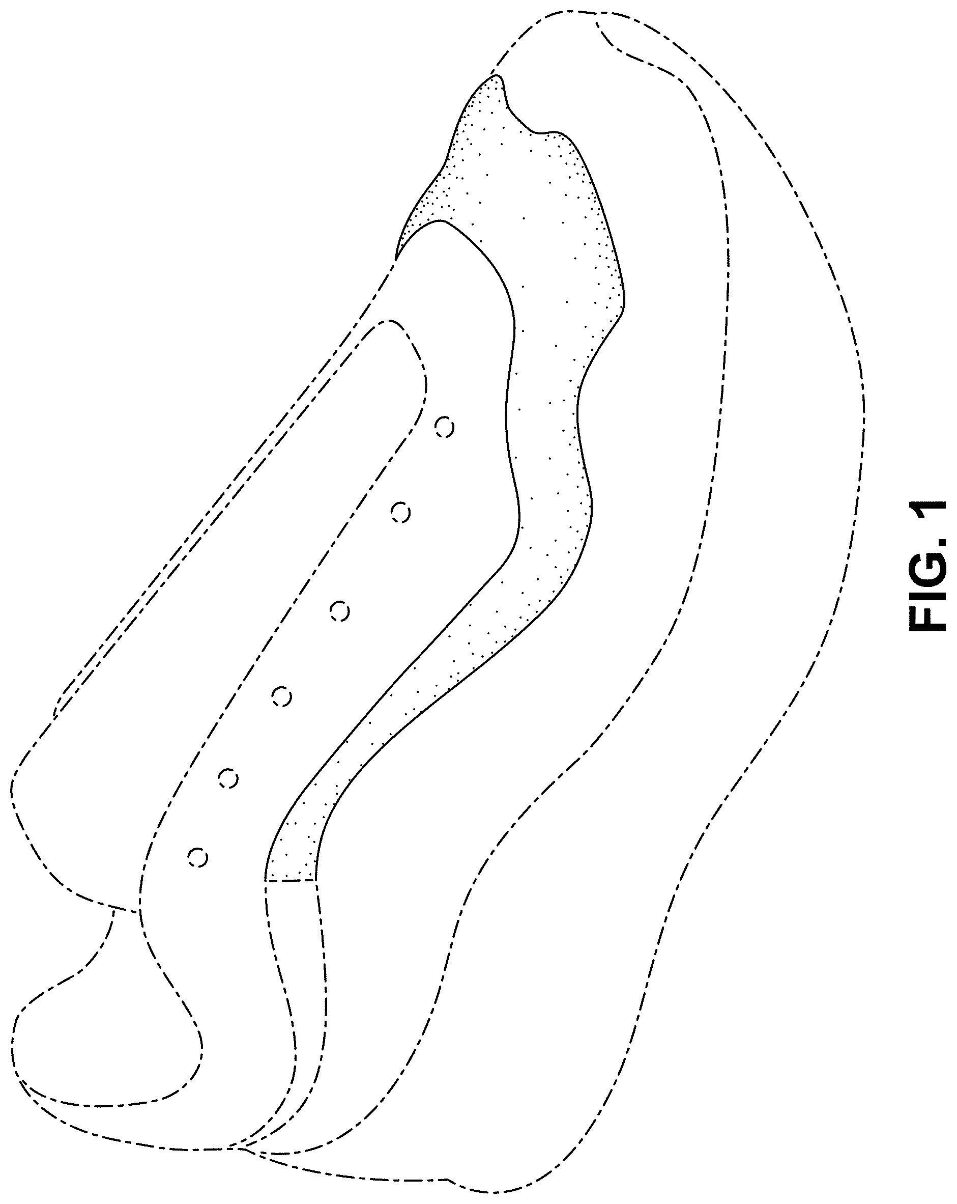 Patent USD1000096 — Shoe — Figure 1