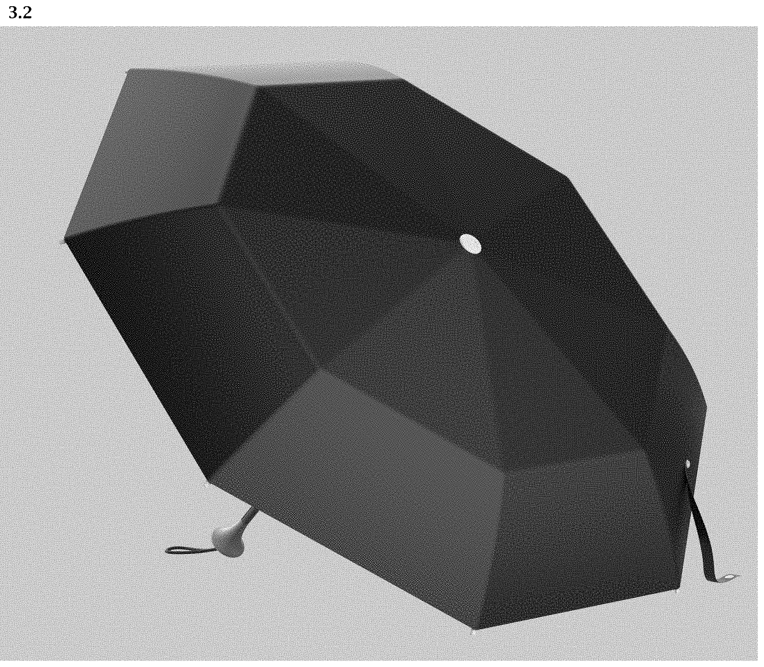 Patent USD1000101 Figure 10 – Umbrella