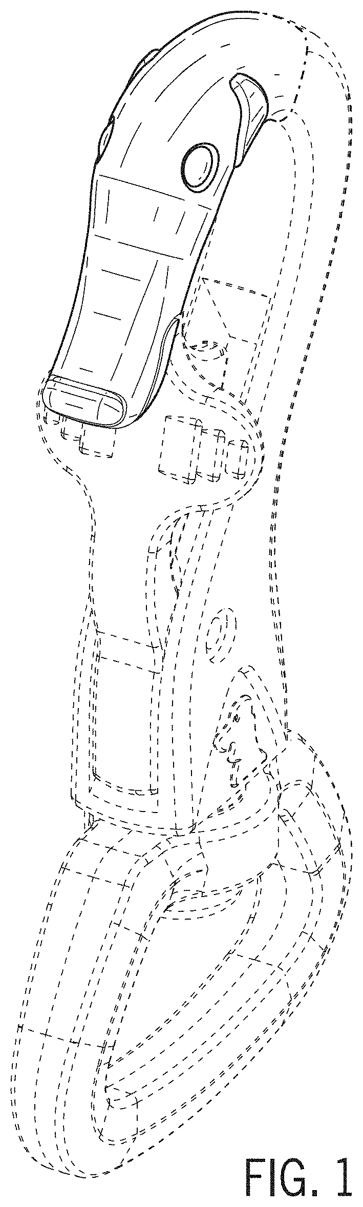Patent USD1000105 Figure 1 – Clasp
