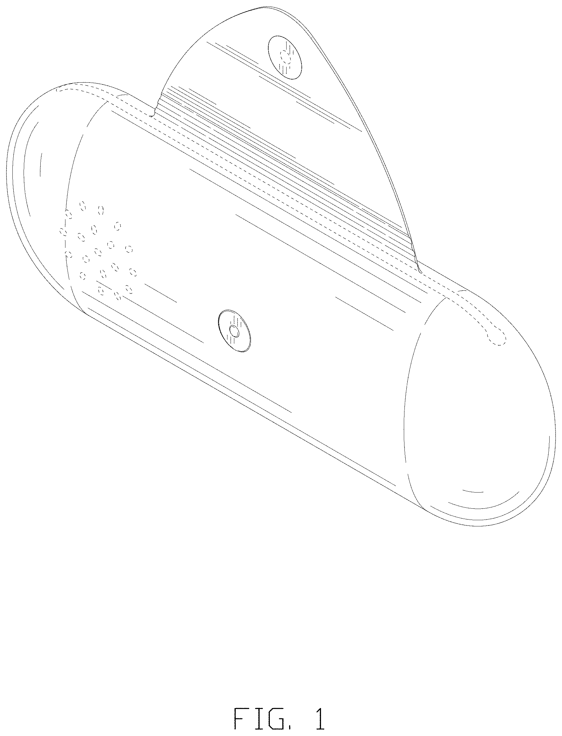 Patent USD1000112 — Makeup brush bag — Figure 1
