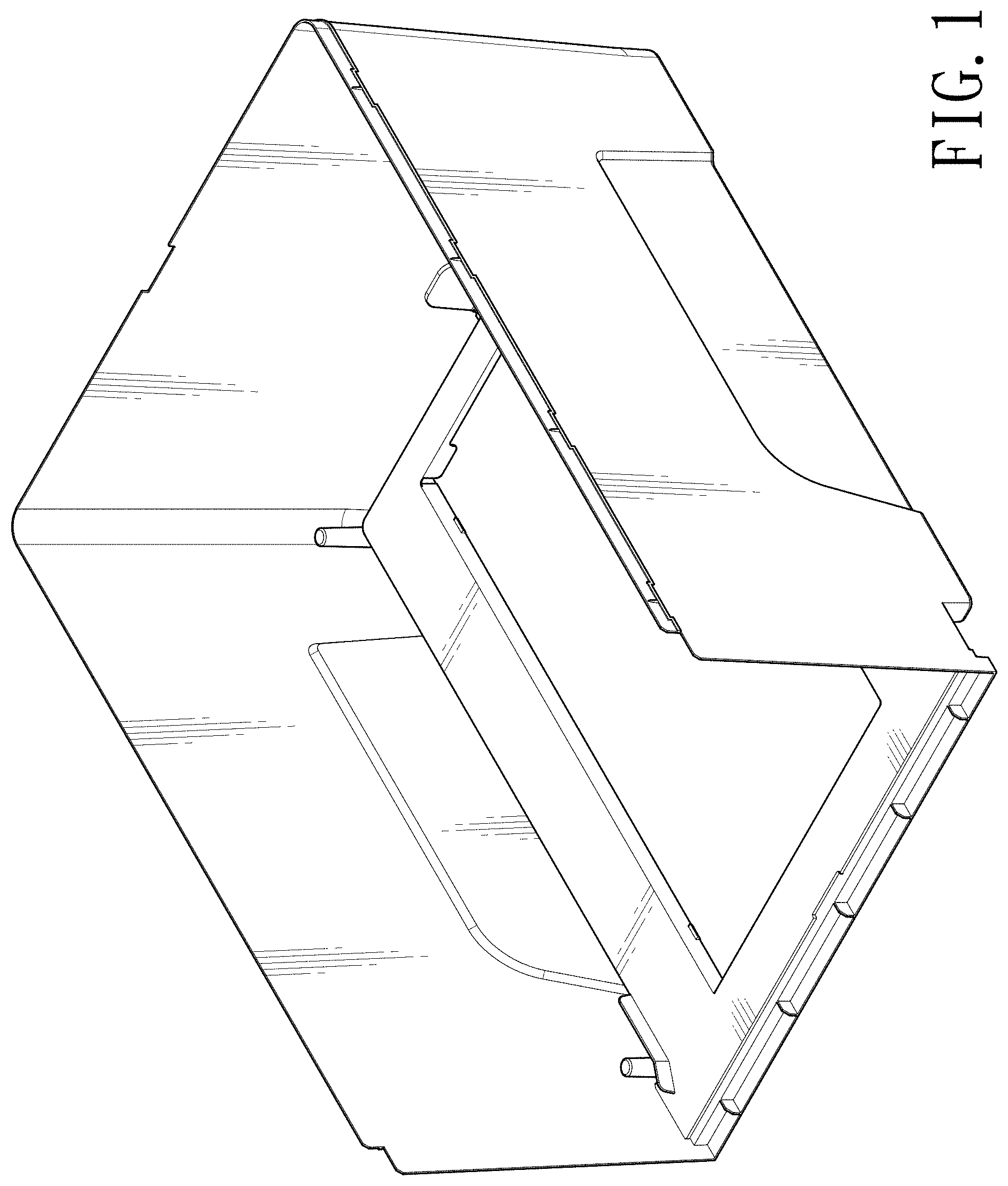 Patent USD1000121 — Container — Figure 1