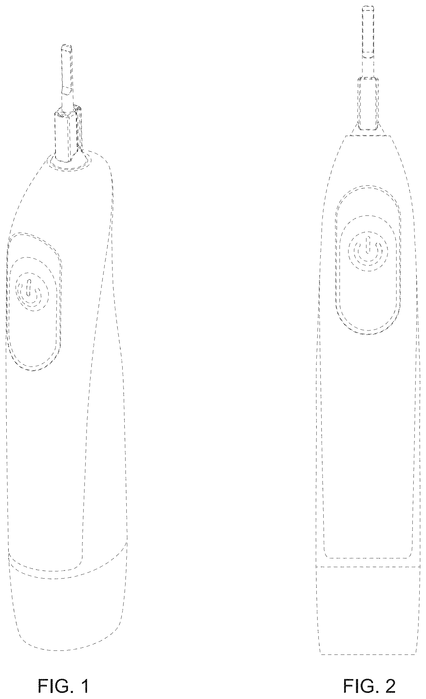 Patent USD1000126 — Battery-operated toothbrush — Figure 1