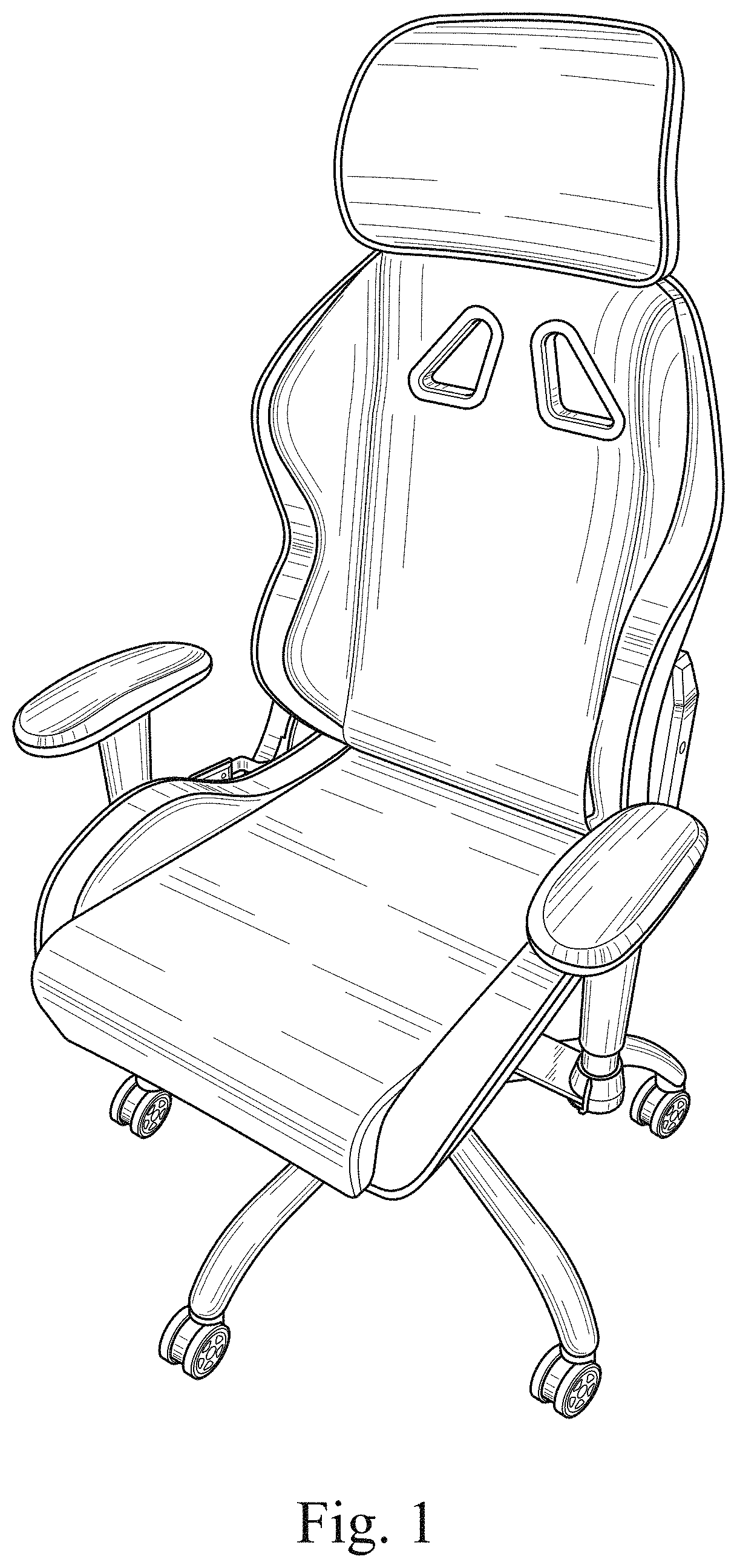 Patent USD1000144 — Chair — Figure 1