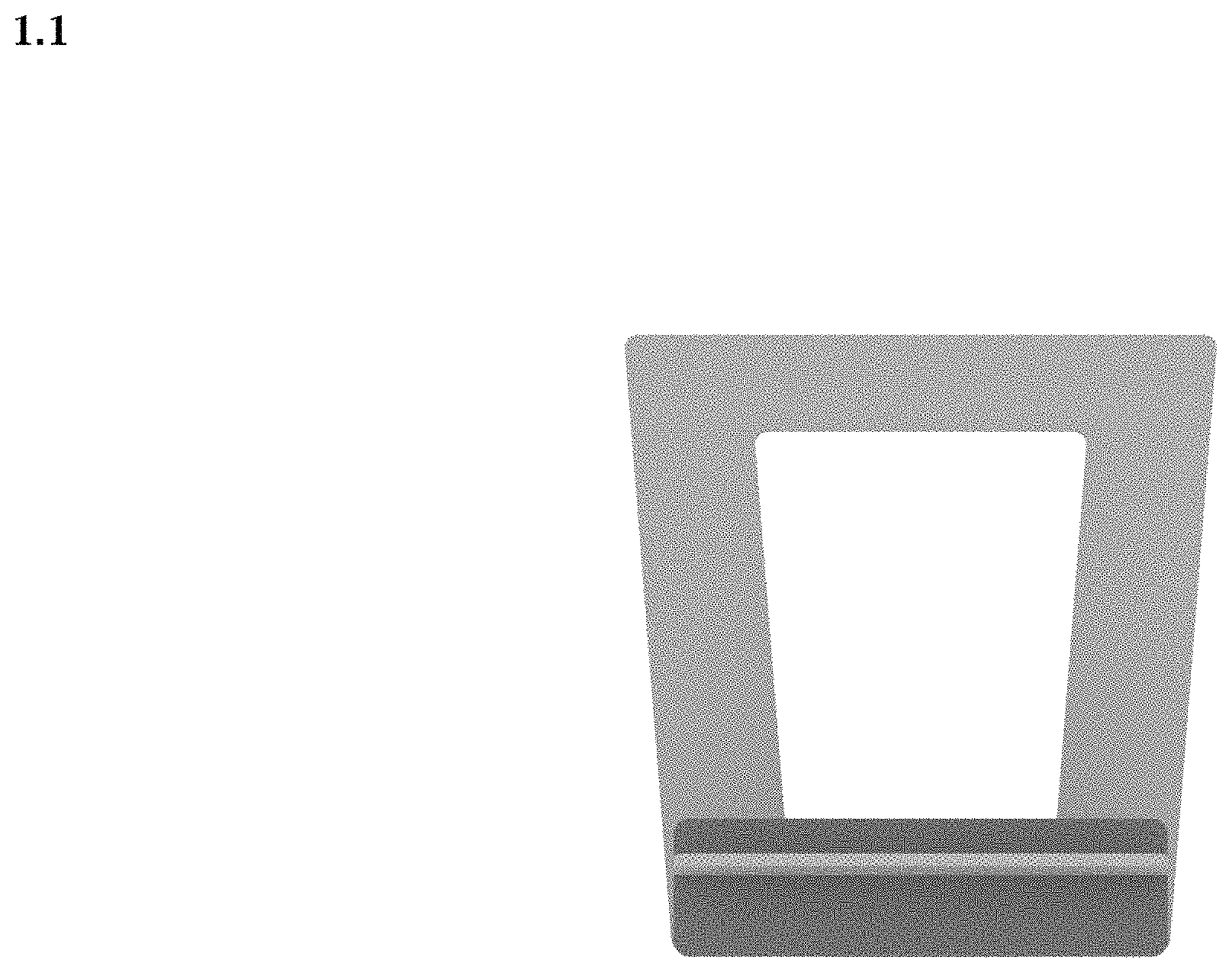 Patent USD1000150 — Display stand — Figure 1