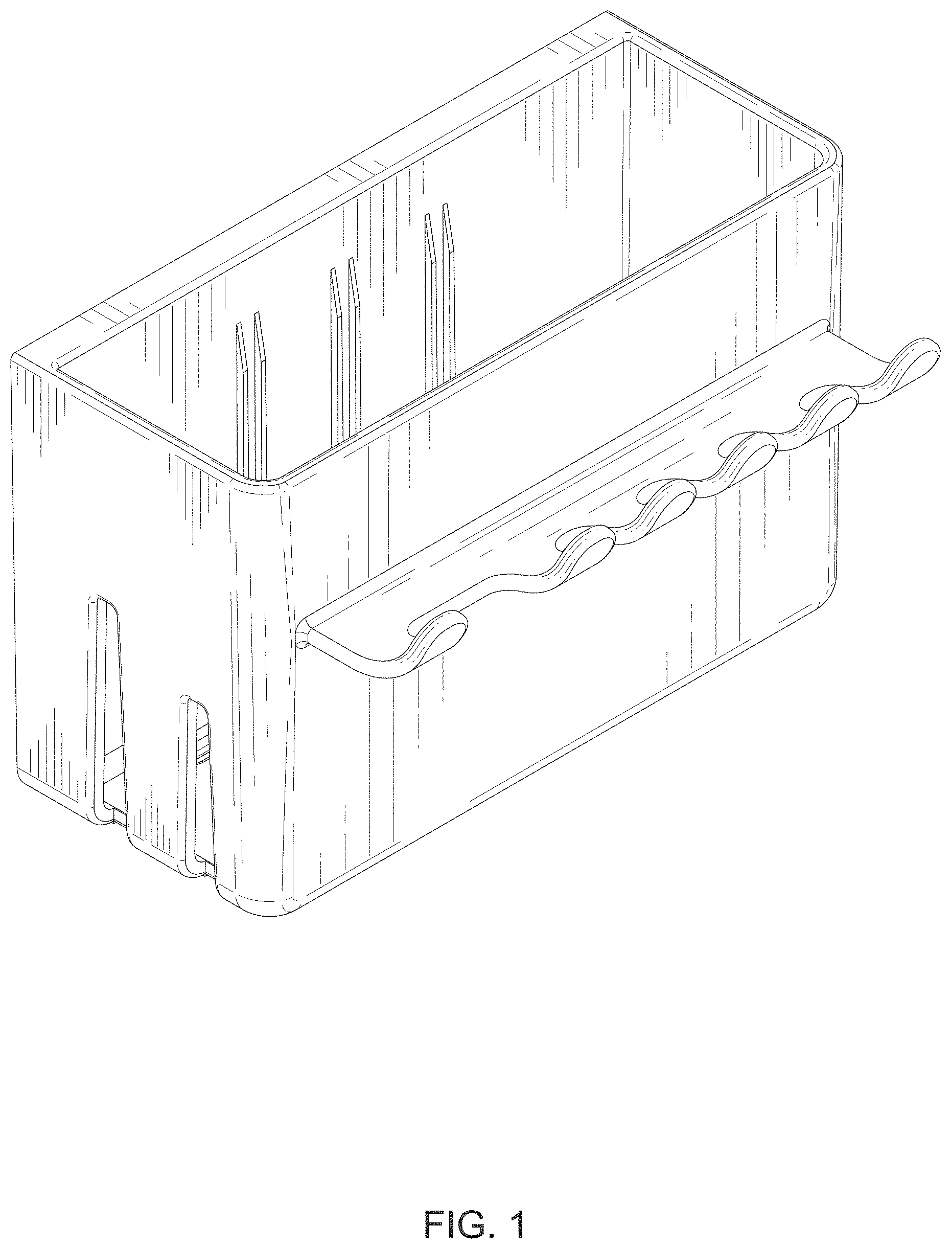 Patent USD1000154 — Toothbrush holder — Figure 1