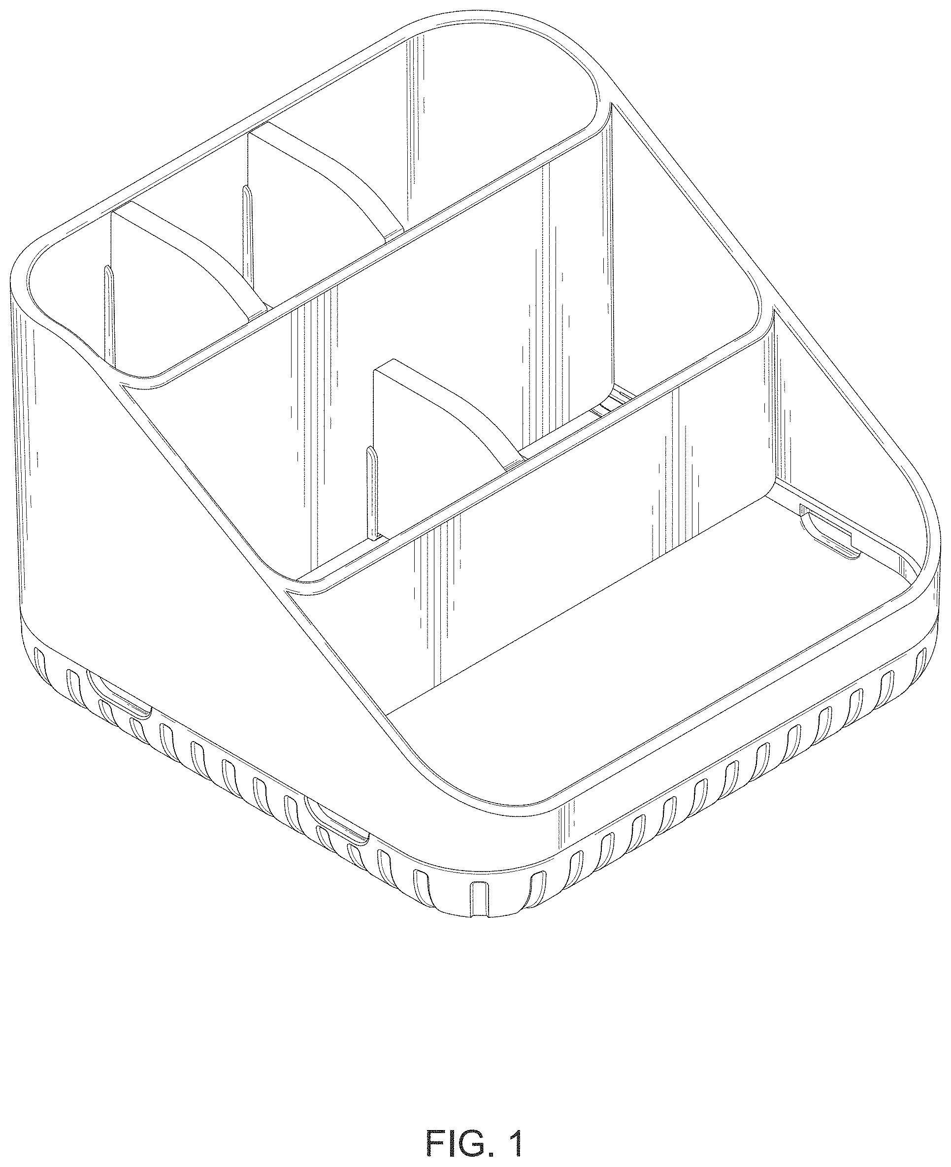 Patent USD1000155 — Toothbrush holder — Figure 1