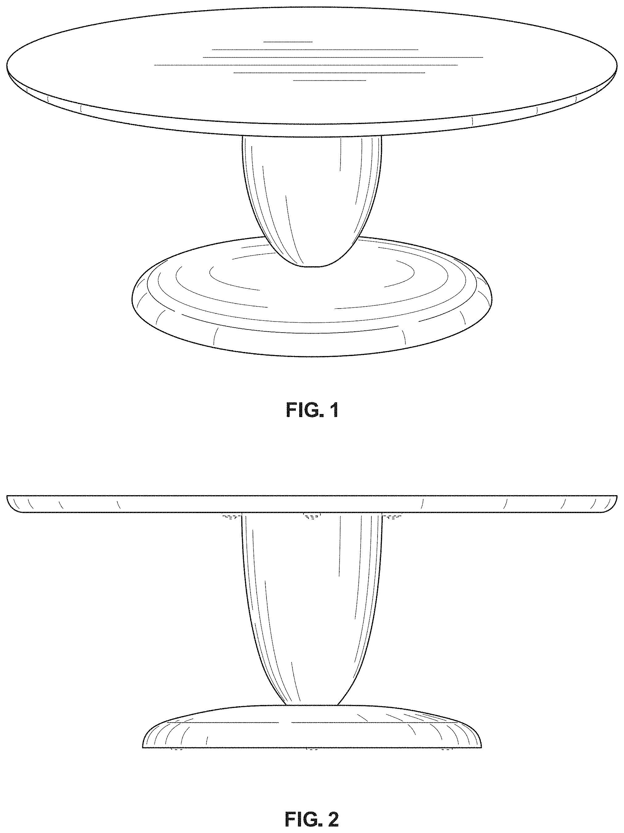 Patent USD1000176 Figure 1 – Table