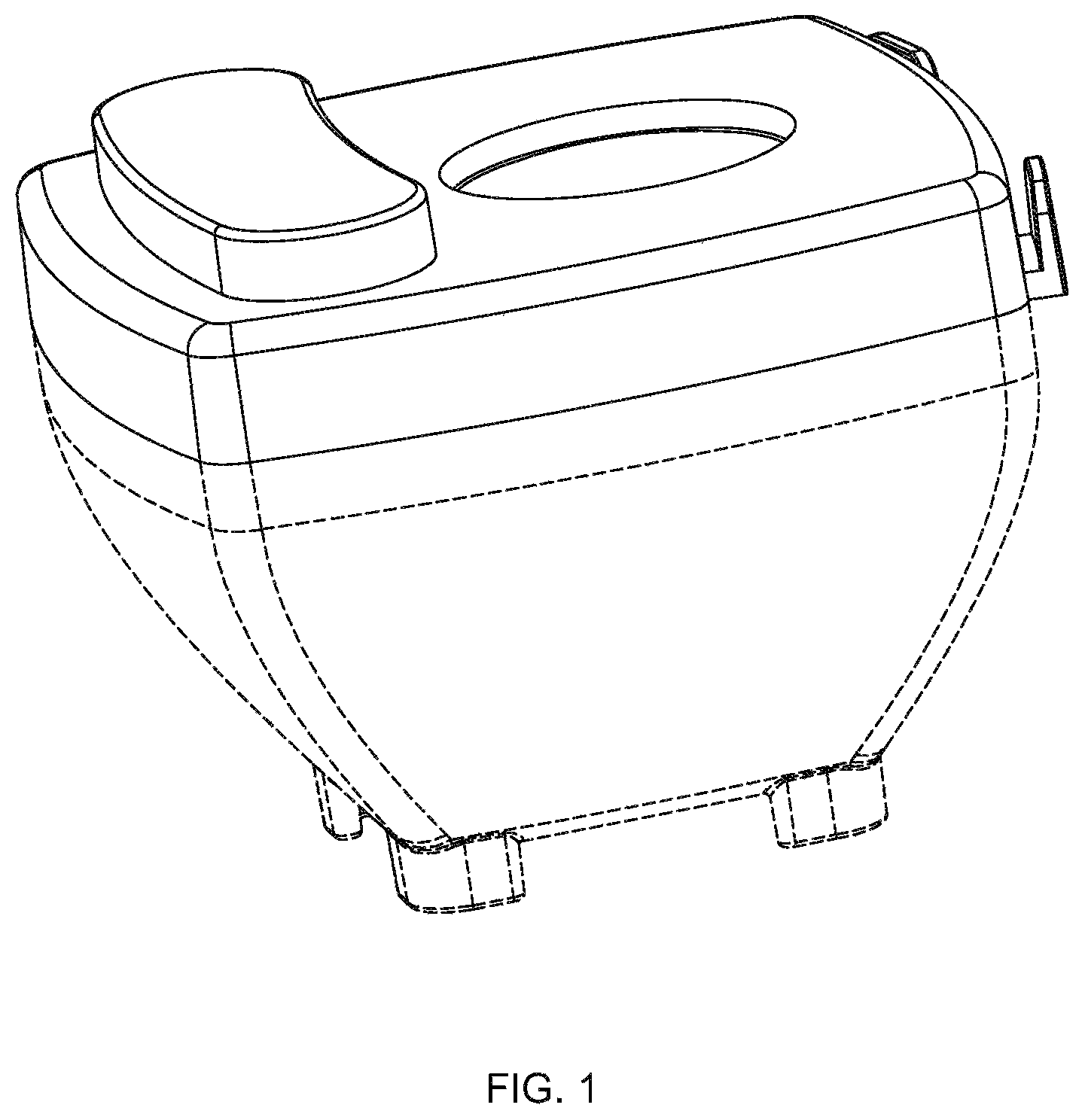 Patent USD1000196 — Container lid — Figure 1