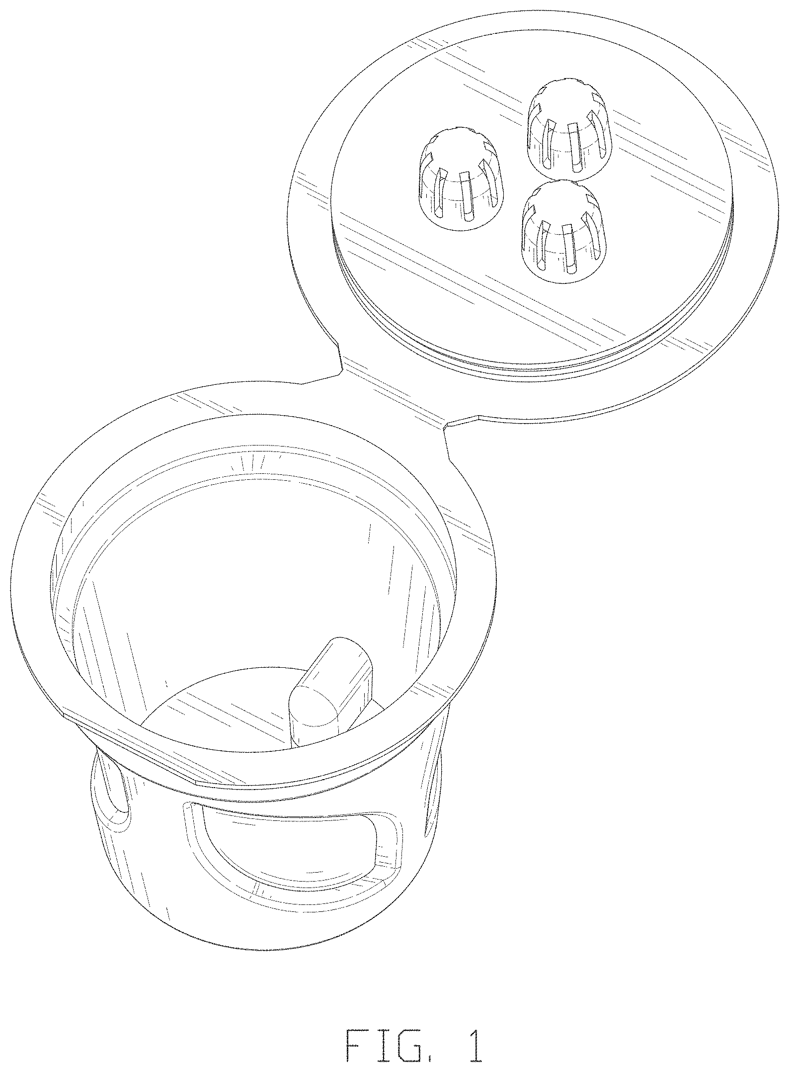 Patent USD1000202 — Coffee capsule — Figure 1