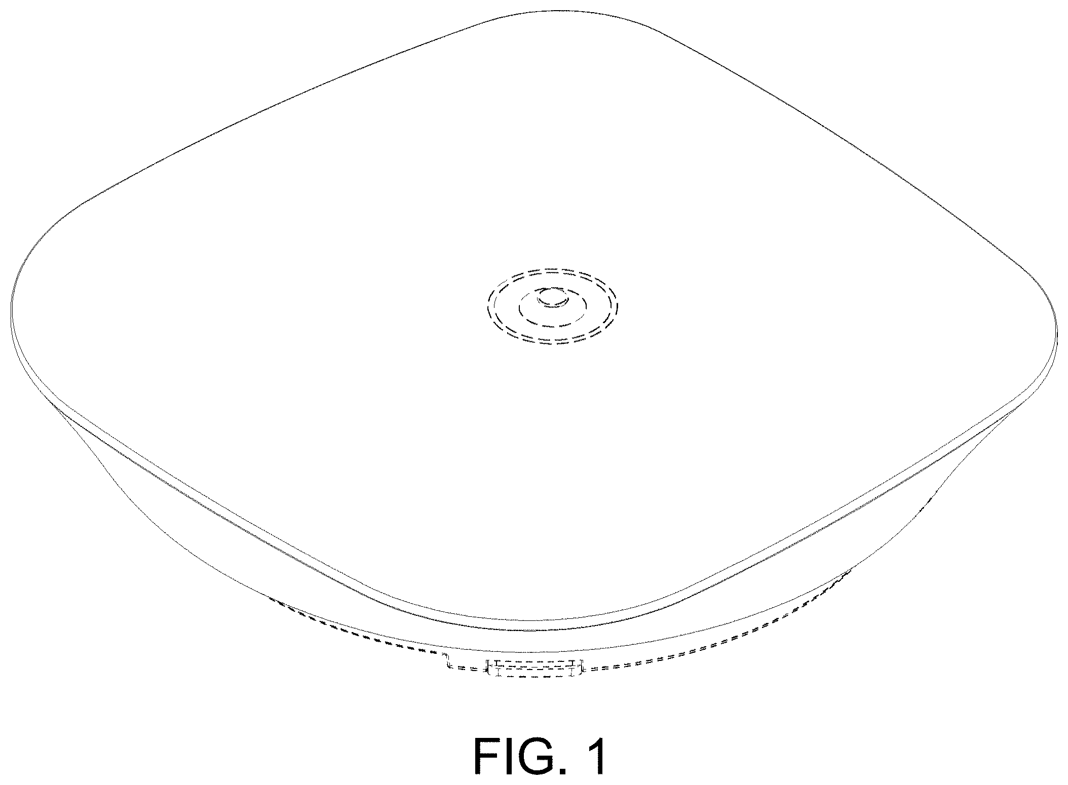 Patent USD1000205 — Cooktop or portion thereof — Figure 1