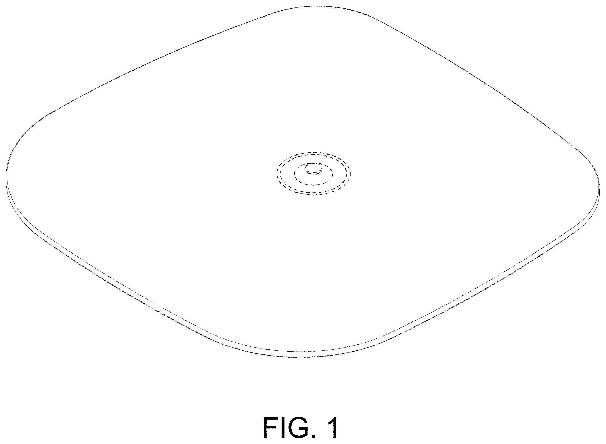 Patent USD1000206 — Cooktop or portion thereof — Figure 1