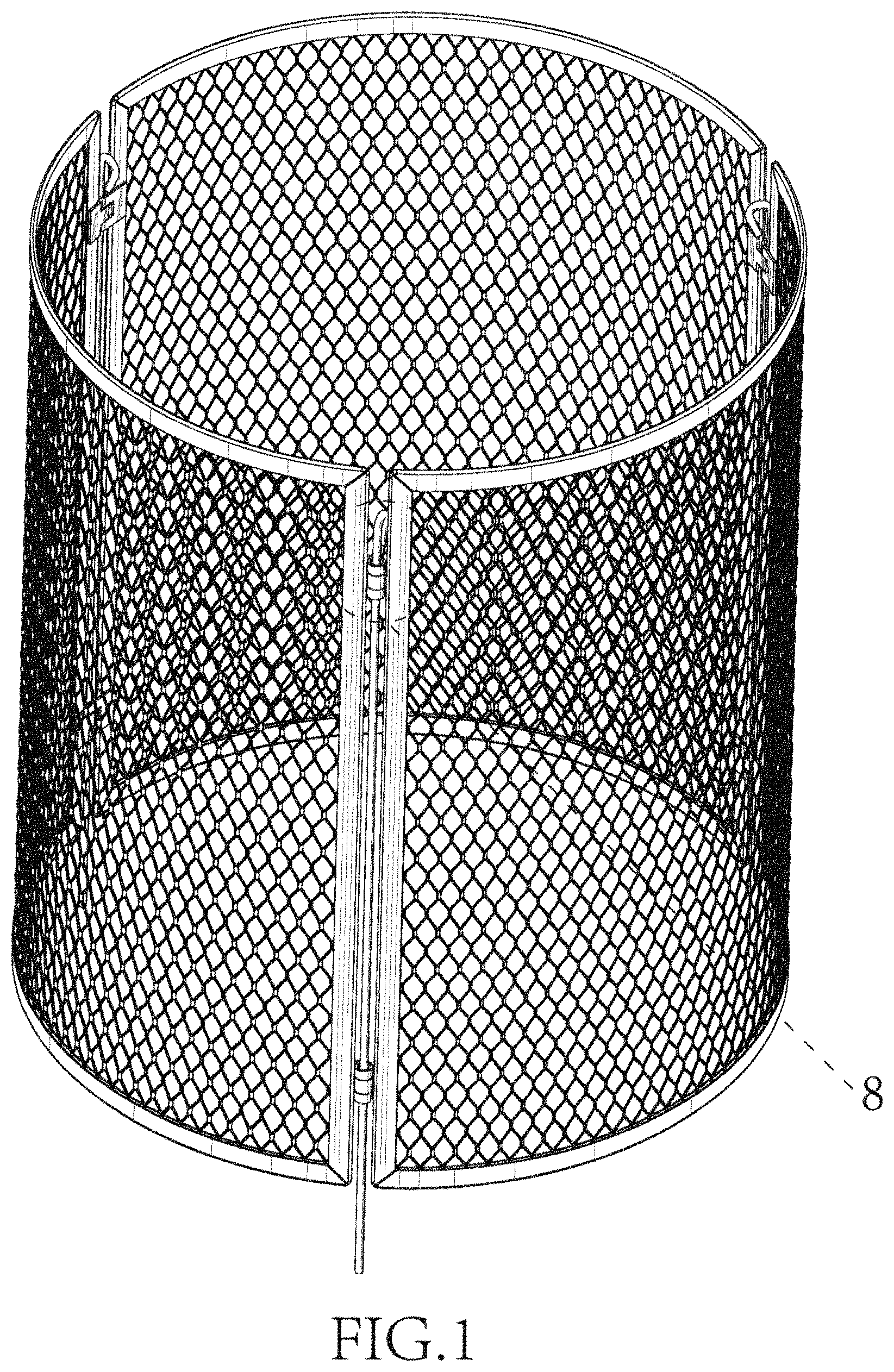 Patent USD1000231 Figure 1 – Plant cover