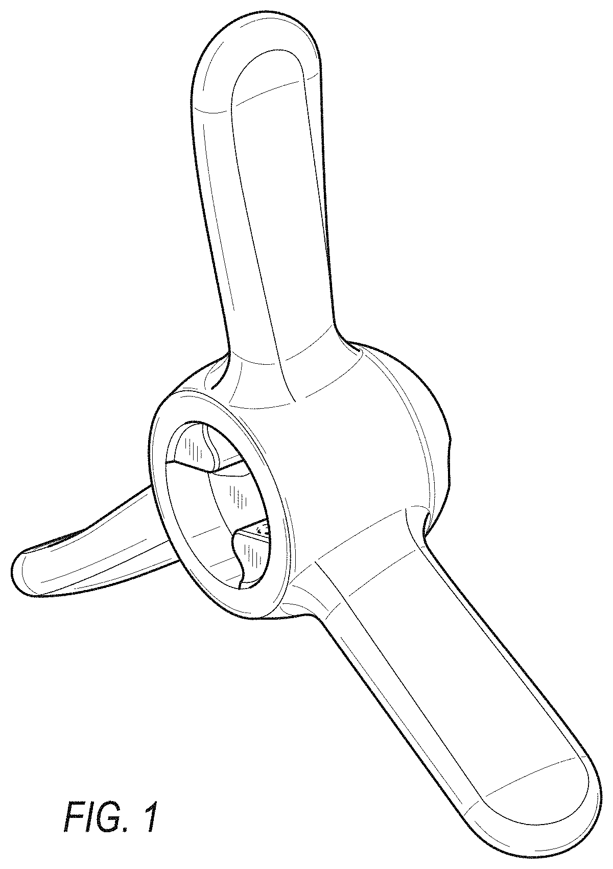 Patent USD1000235 Figure 1 – Propeller wrench
