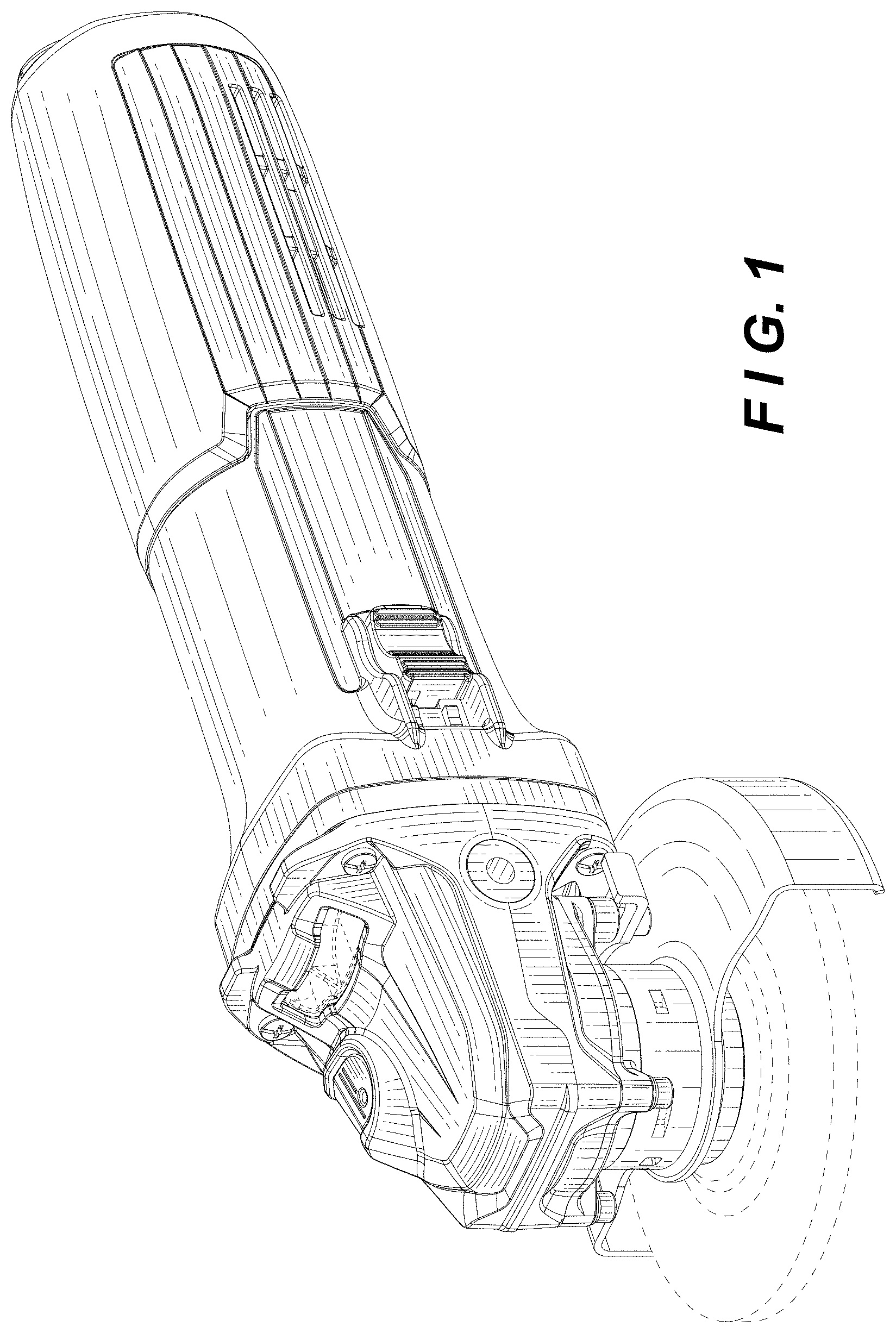 Patent USD1000242 — Portable electric grinder — Figure 1