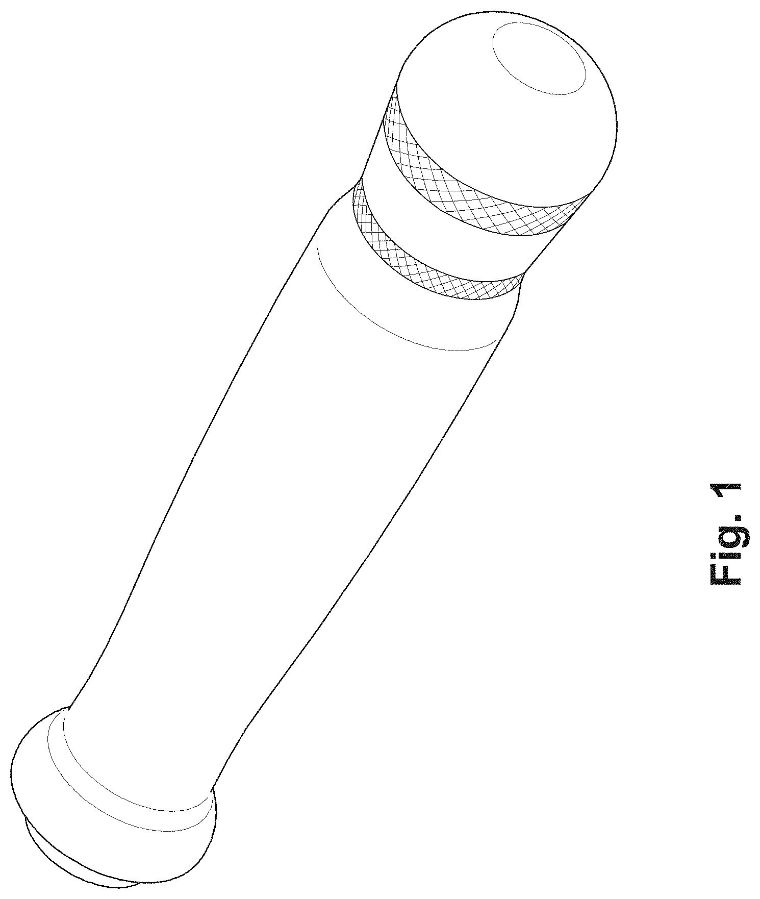 Patent USD1000245 — Handle of a hand tool — Figure 1