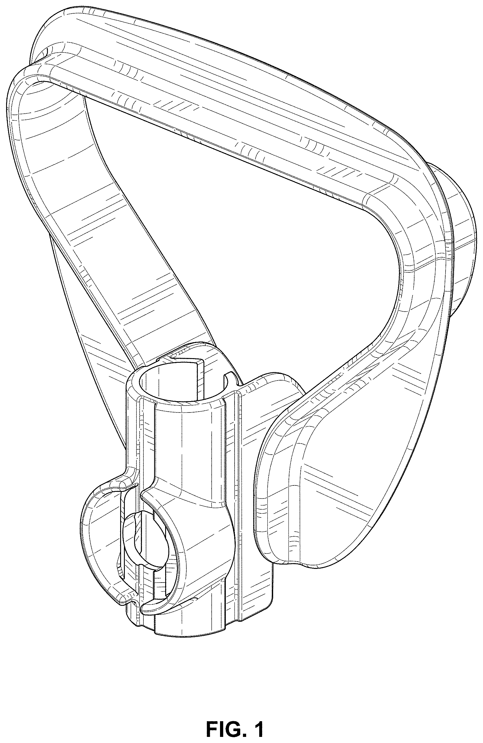 Patent USD1000246 — Handle assembly for a gas cylinder — Figure 1
