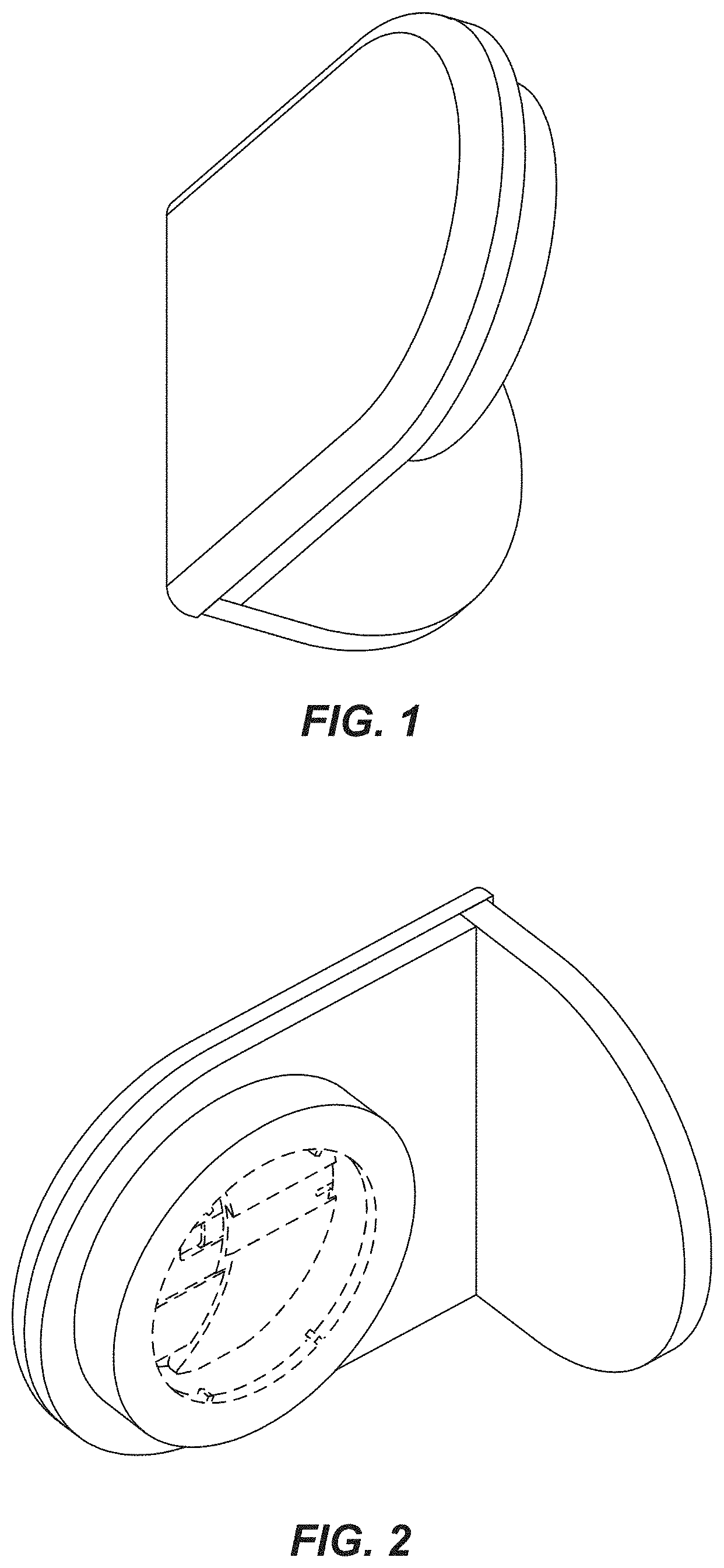 Patent USD1000257 — Bracket applied to a window treatment — Figure 1