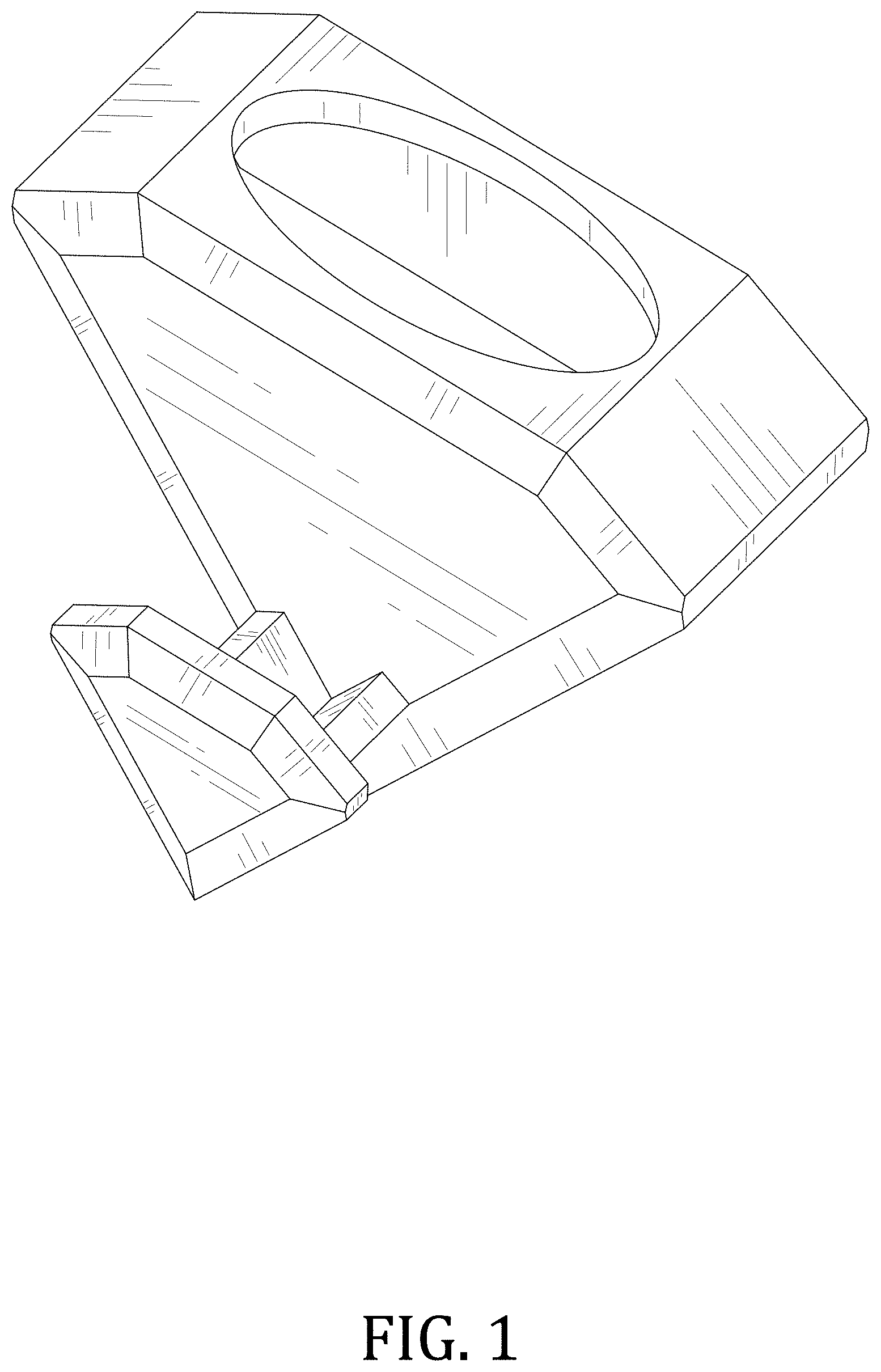 Patent USD1000258 — Clothes hanger hook — Figure 1