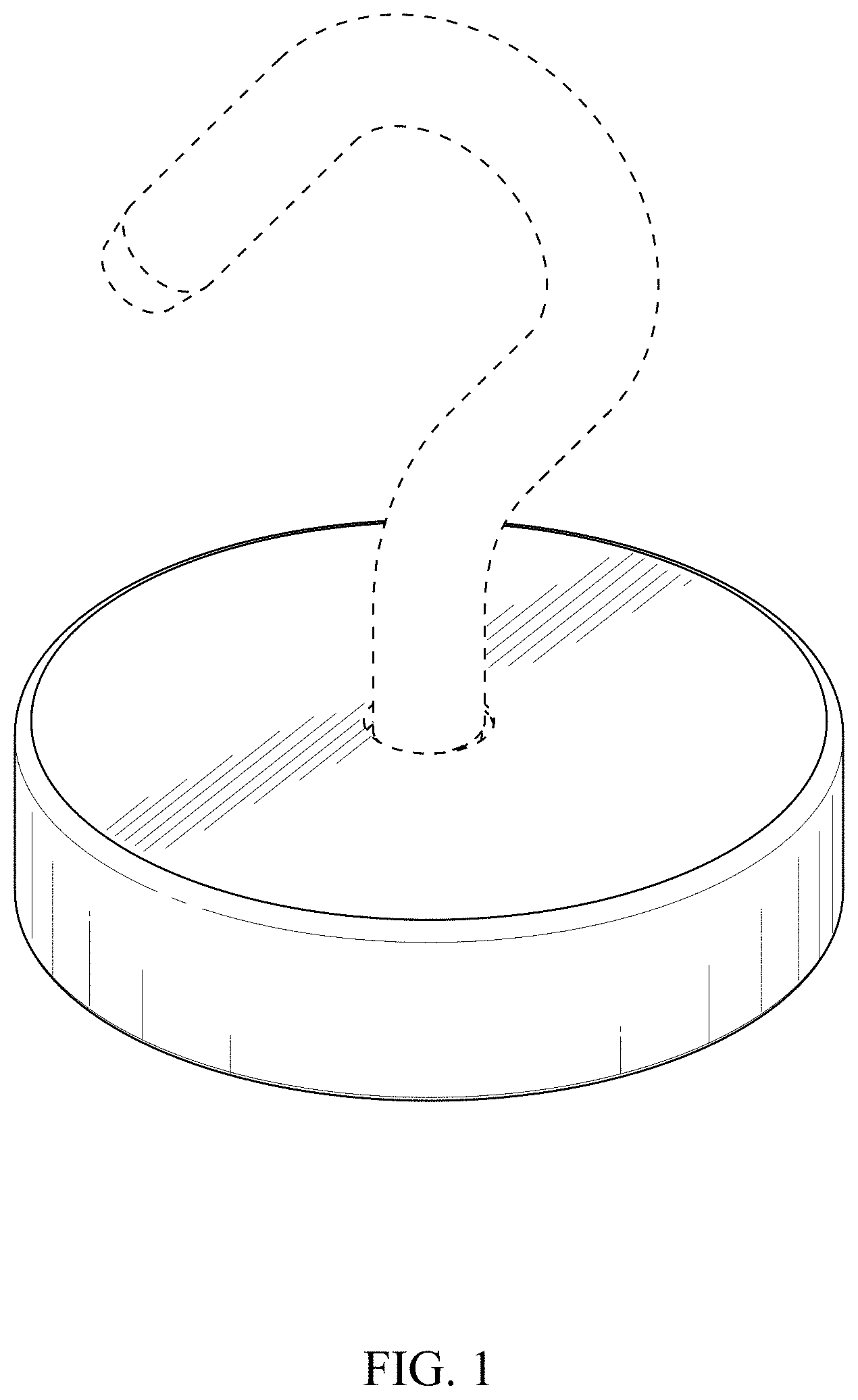 Patent USD1000259 — Magnet hook — Figure 1