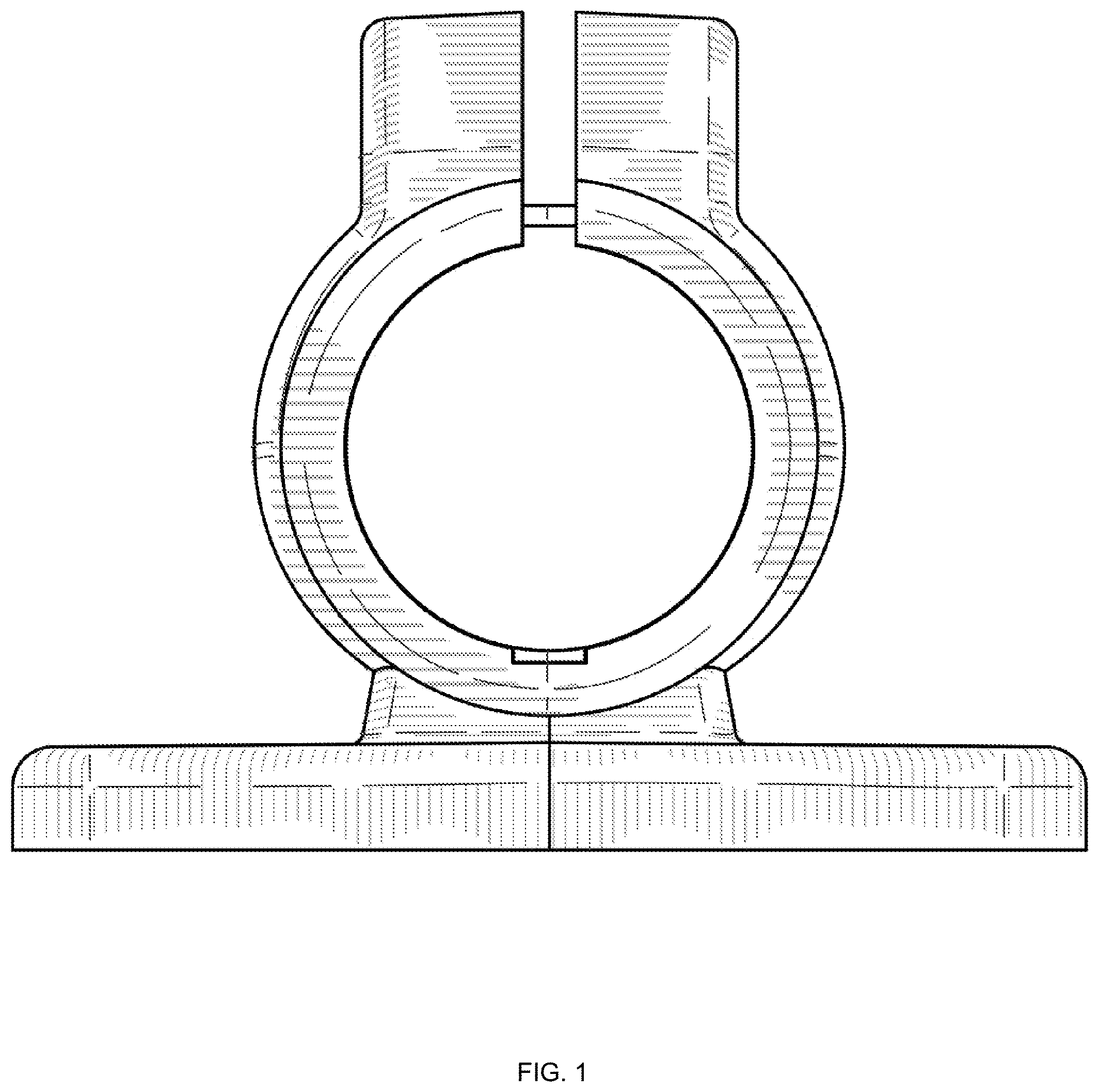Patent USD1000265 Figure 1 – Clamp