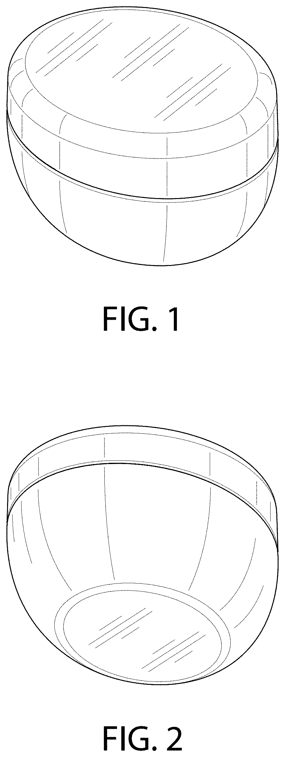 Patent USD1000282 — Jar — Figure 1
