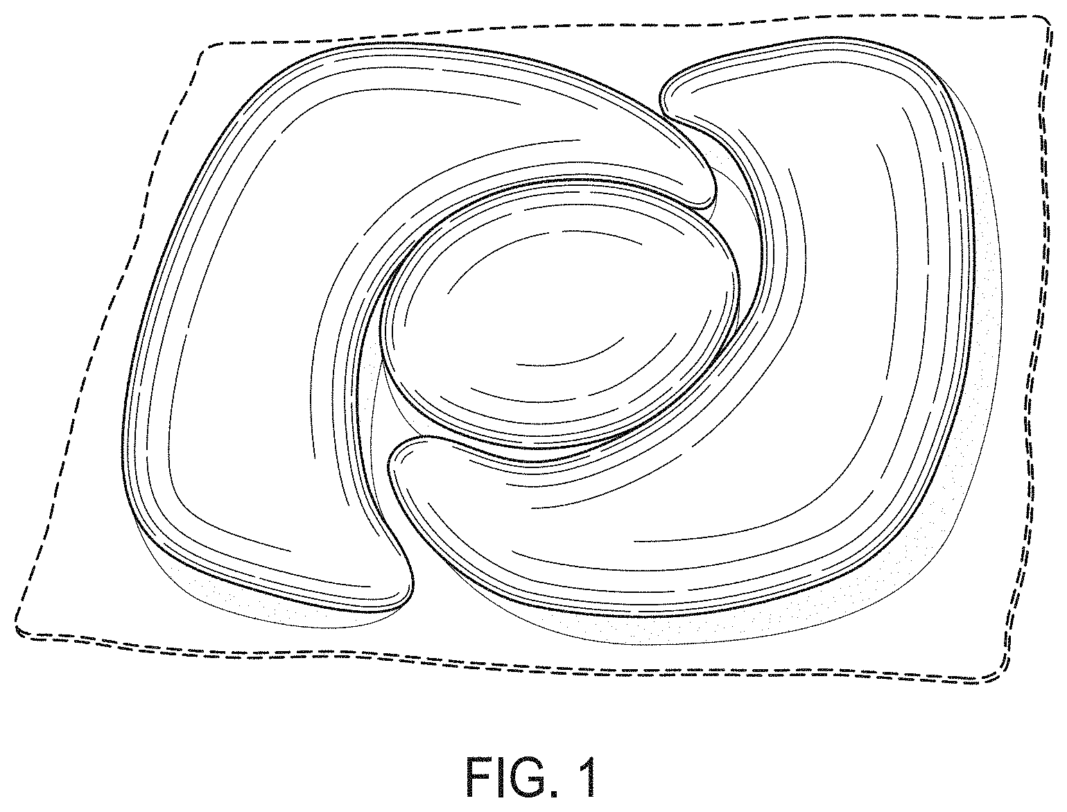 Patent USD1000287 — Multi-chamber pouch — Figure 1