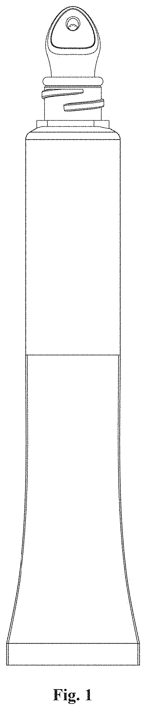 Patent USD1000289 — Cosmetic tube — Figure 1