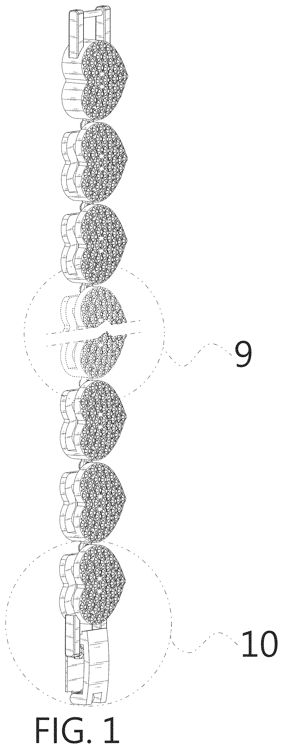 Patent USD1000307 — Chain — Figure 1