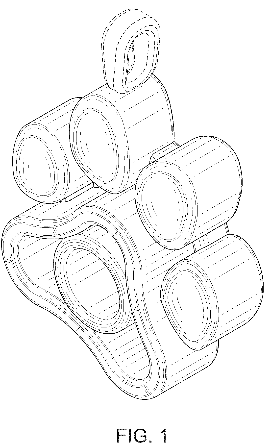 Patent USD1000309 — Jewelry pendant — Figure 1