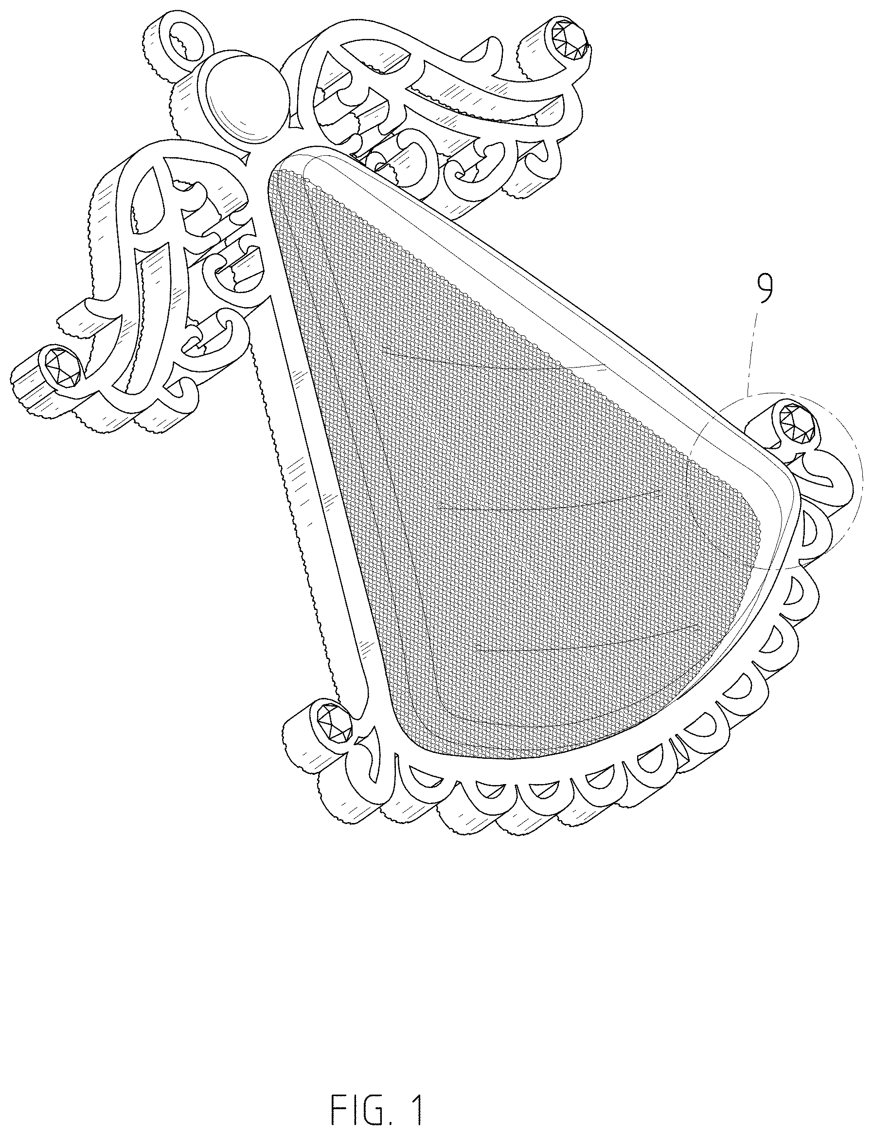 Patent USD1000311 Figure 1 – Christmas tree decoration