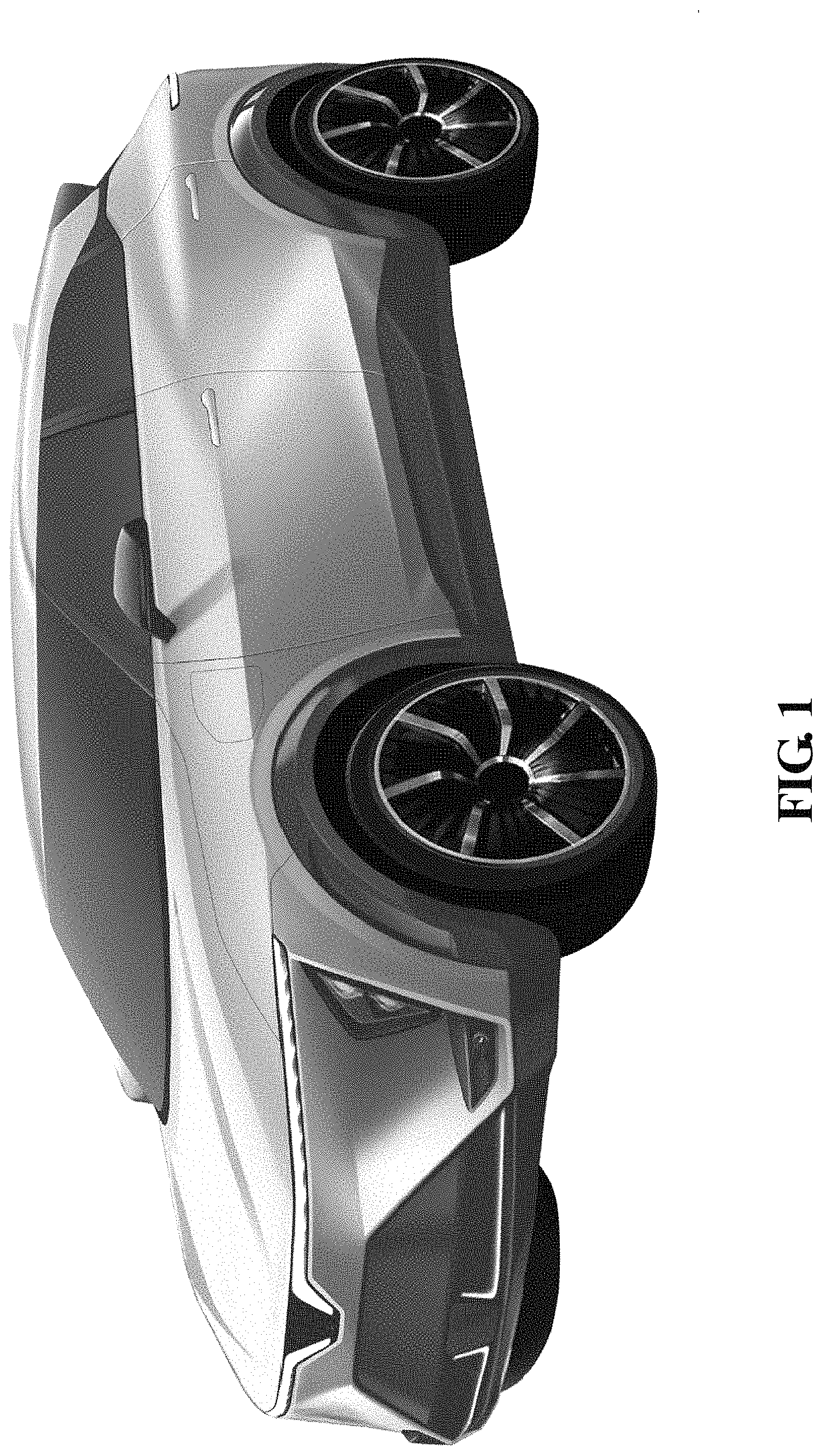 Patent USD1000318 — Automobile — Figure 1