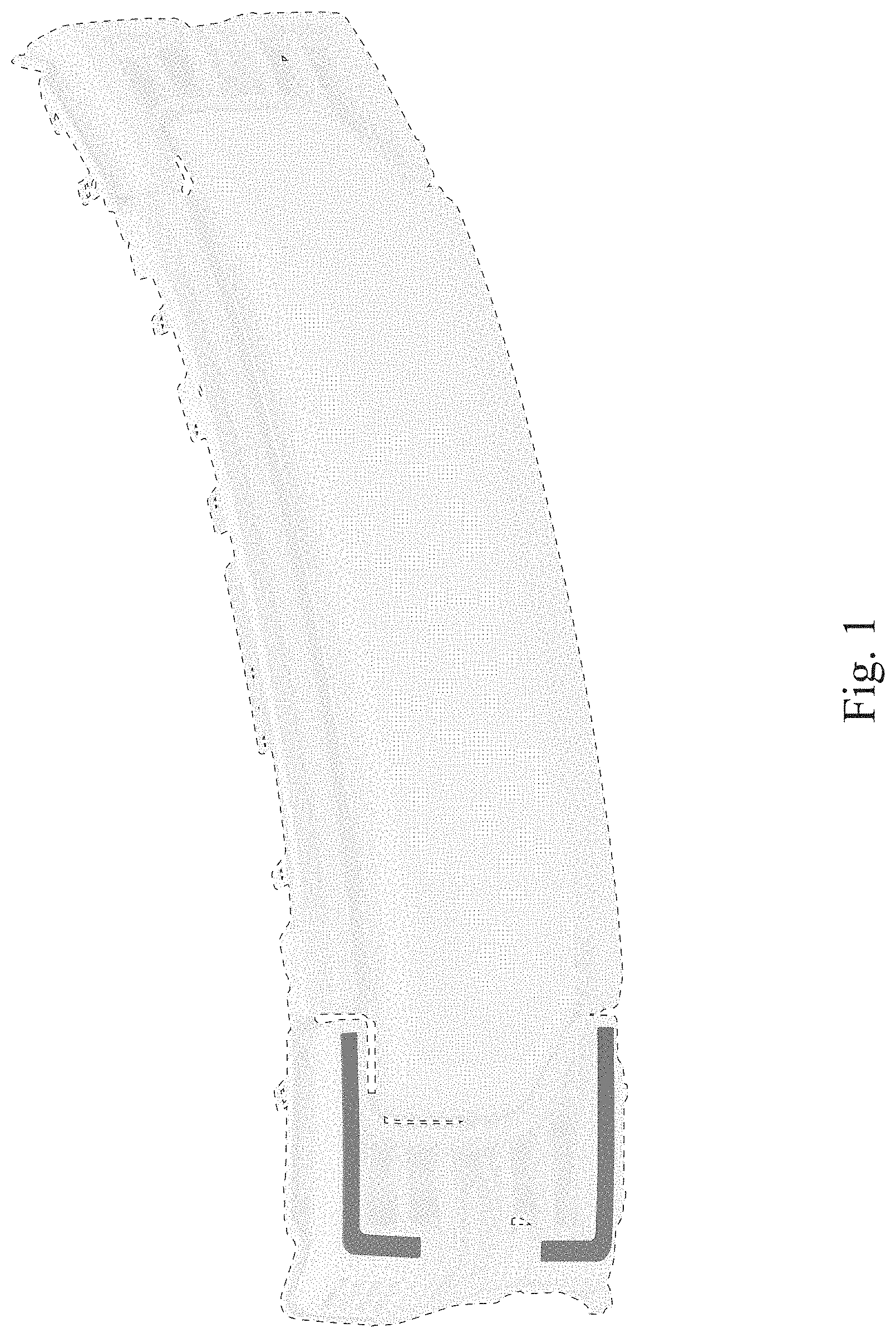 Patent USD1000328 — Full LED daytime running lamp grille — Figure 1