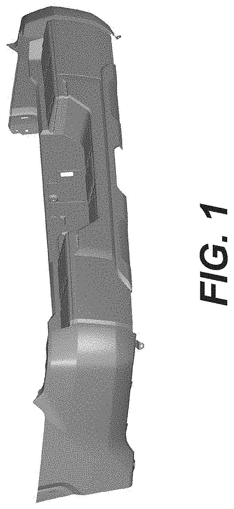 Patent USD1000329 — Rear bumper for a motor vehicle — Figure 1