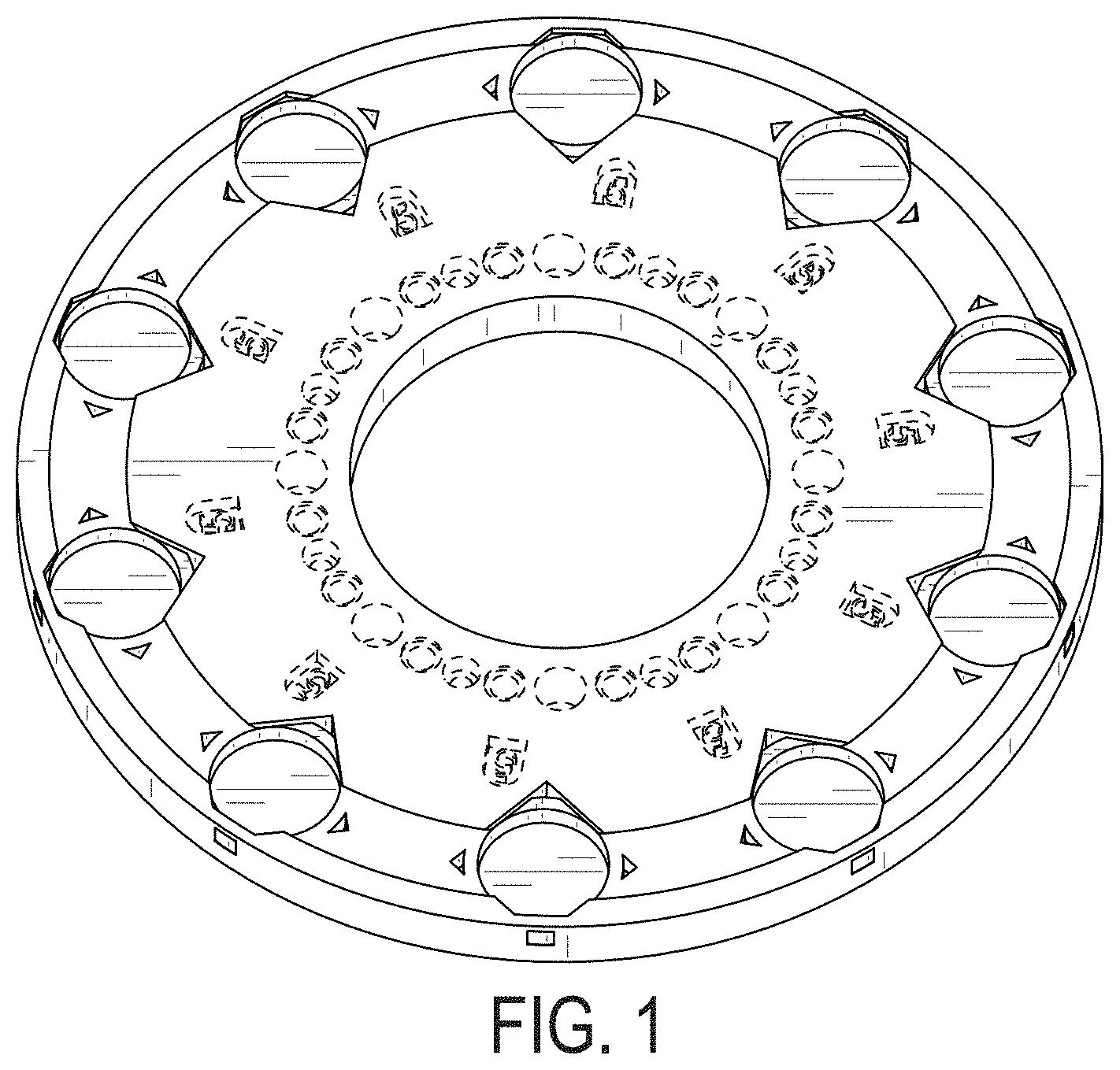 Patent USD1000334 — Rotor disk — Figure 1
