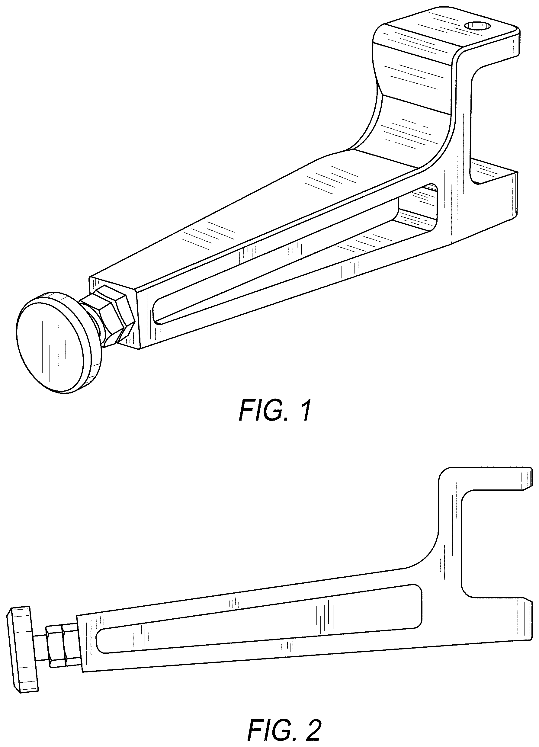 Patent USD1000335 Figure 1 – Brake master cylinder brace