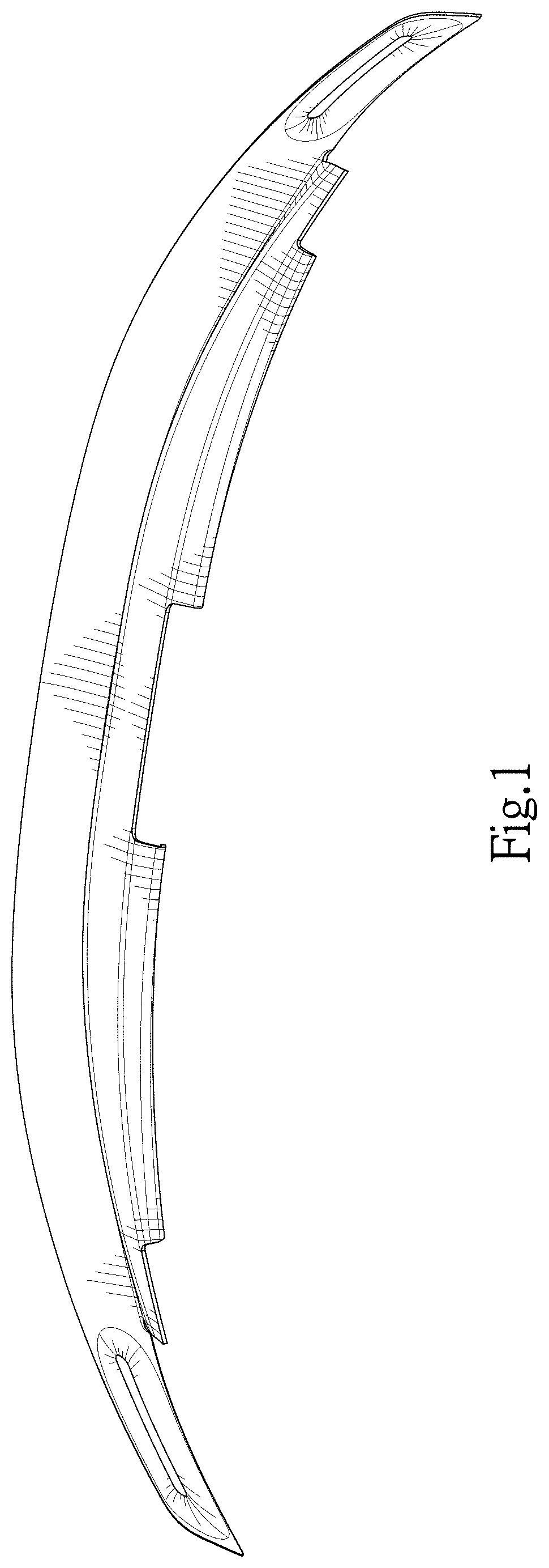 Patent USD1000336 — Spoiler — Figure 1