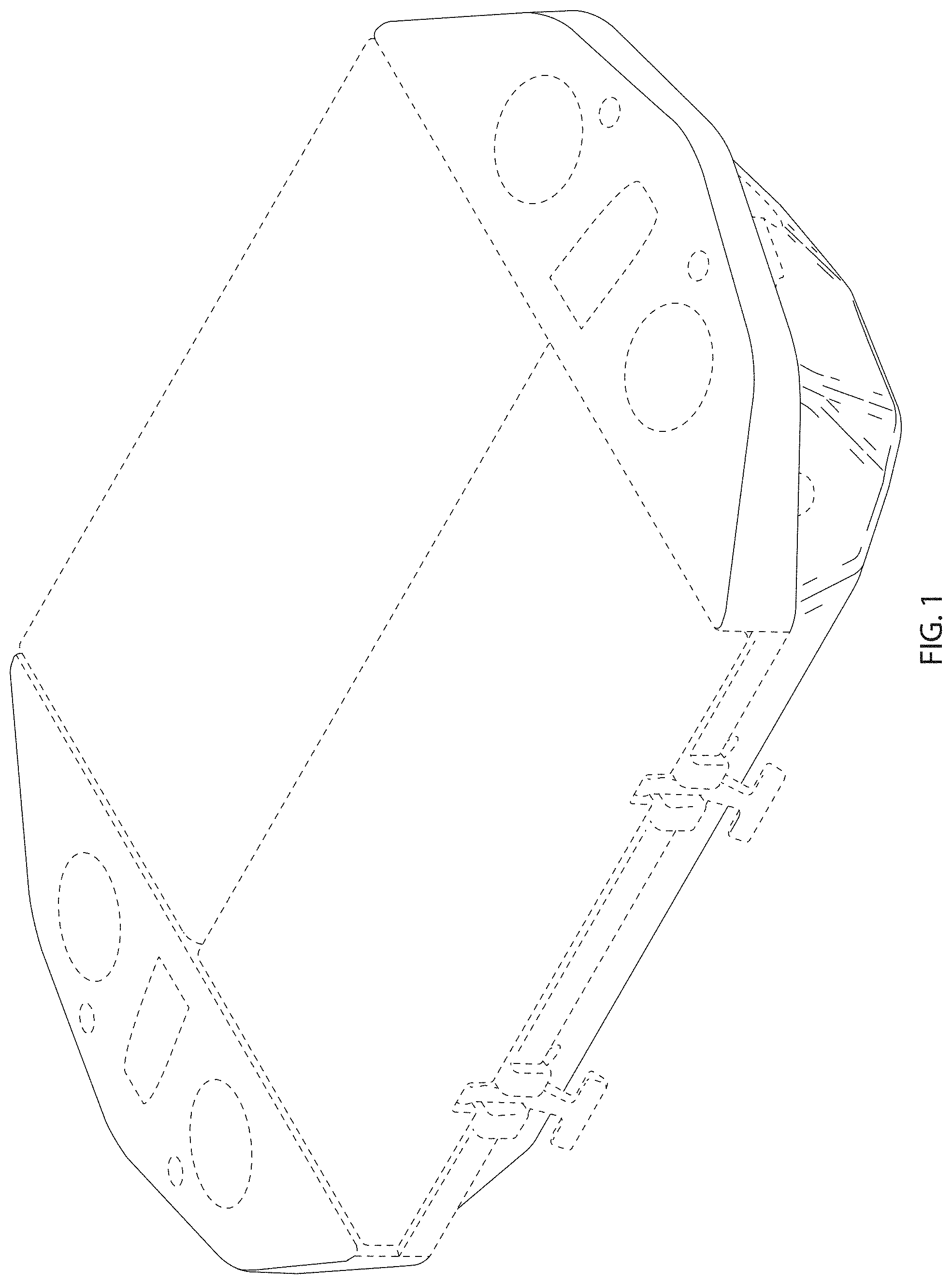 Patent USD1000346 — Floating vessel — Figure 1