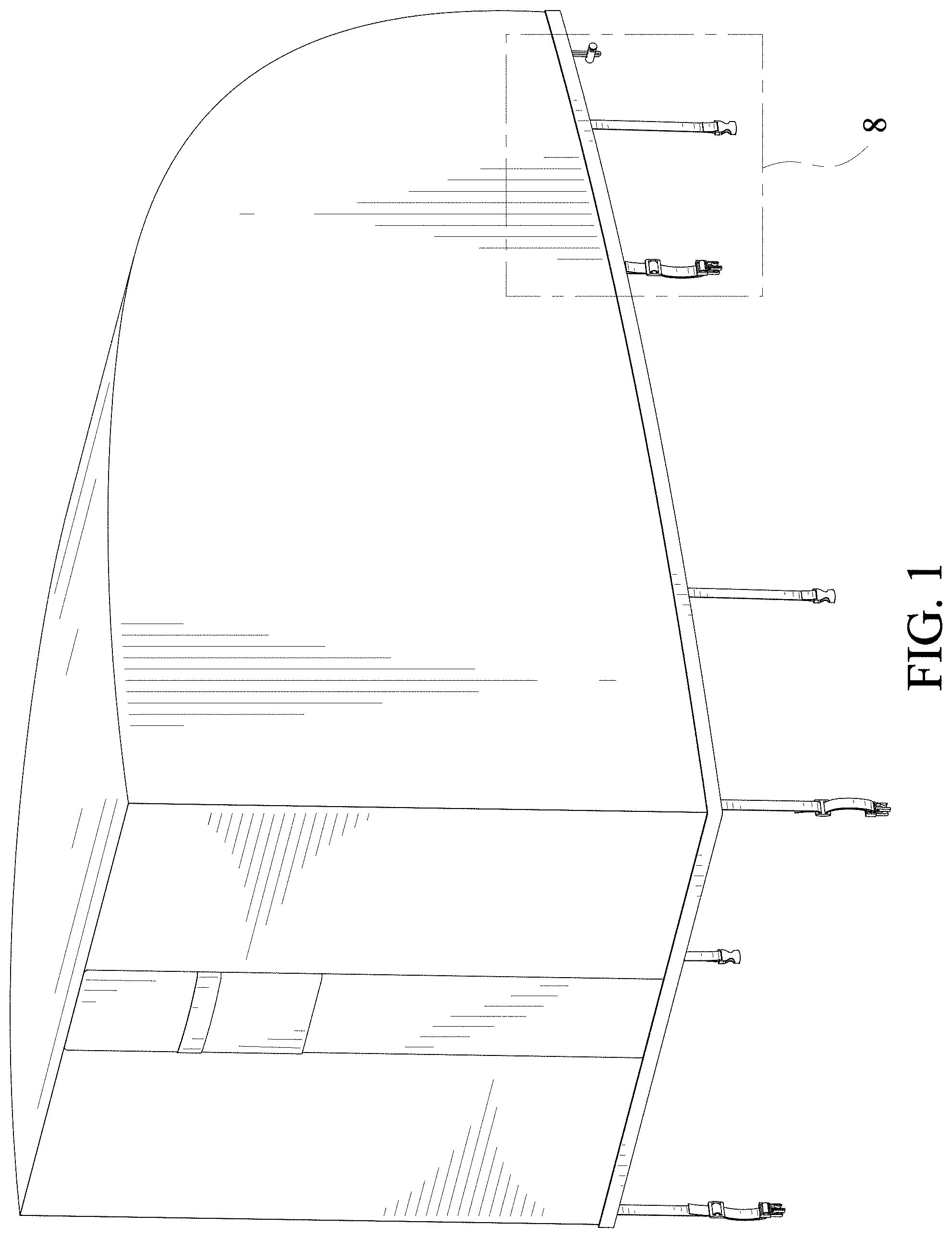 Patent USD1000349 — Machine cover — Figure 1