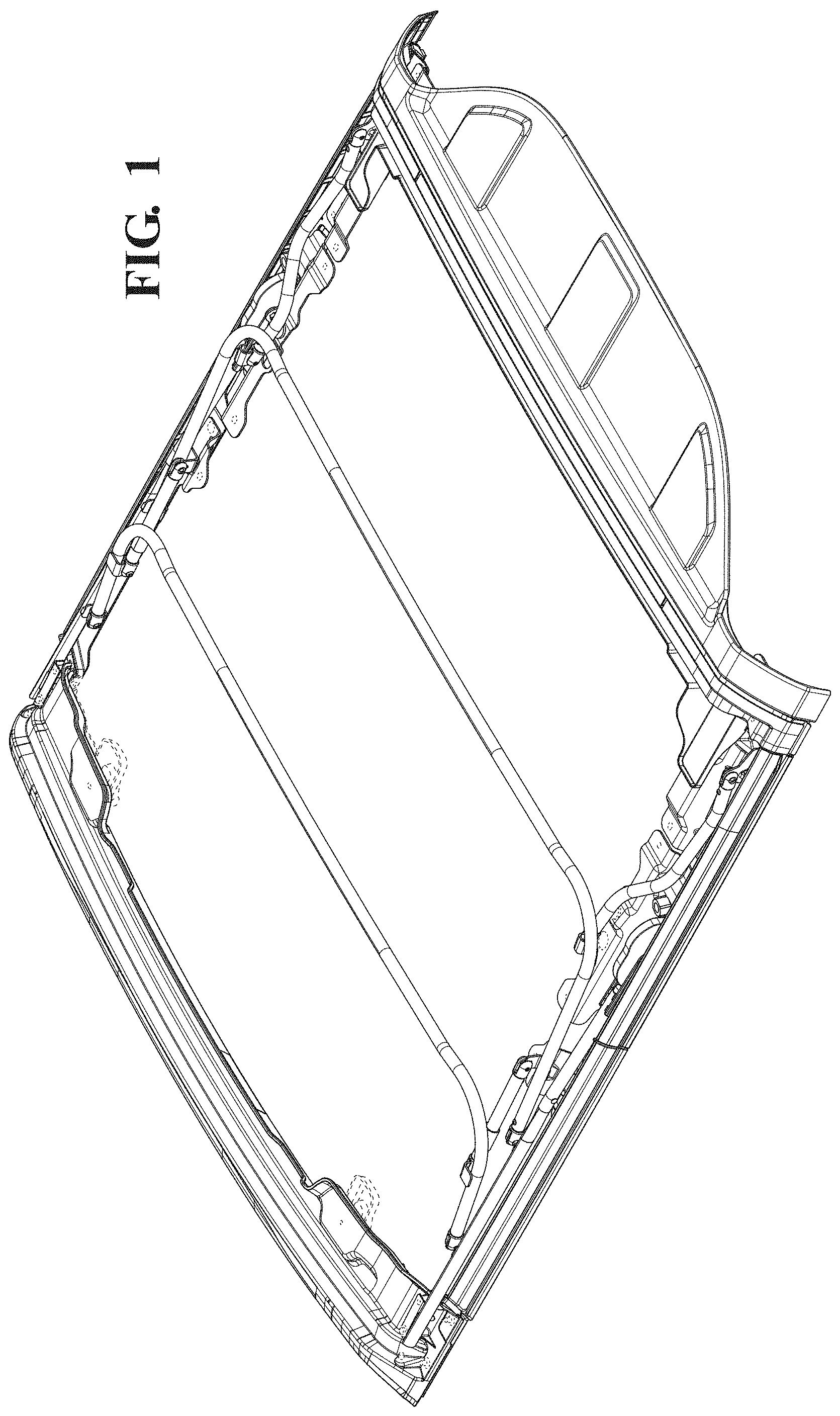 Patent USD1000350 — Convertible top — Figure 1