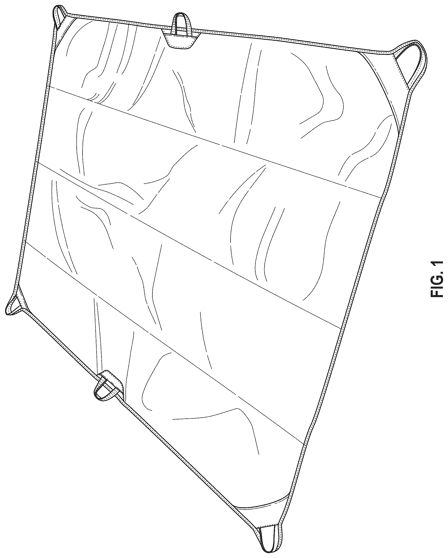 Patent USD1000351 — Tarp — Figure 1