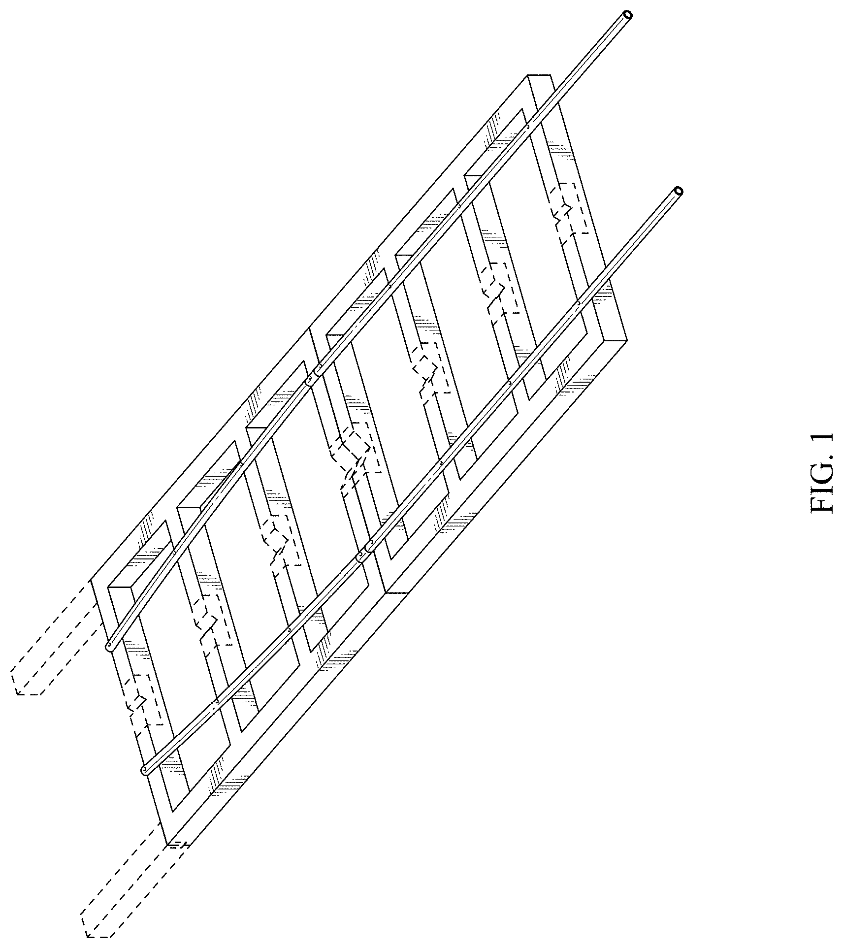 Patent USD1000356 — Kayak rack — Figure 1