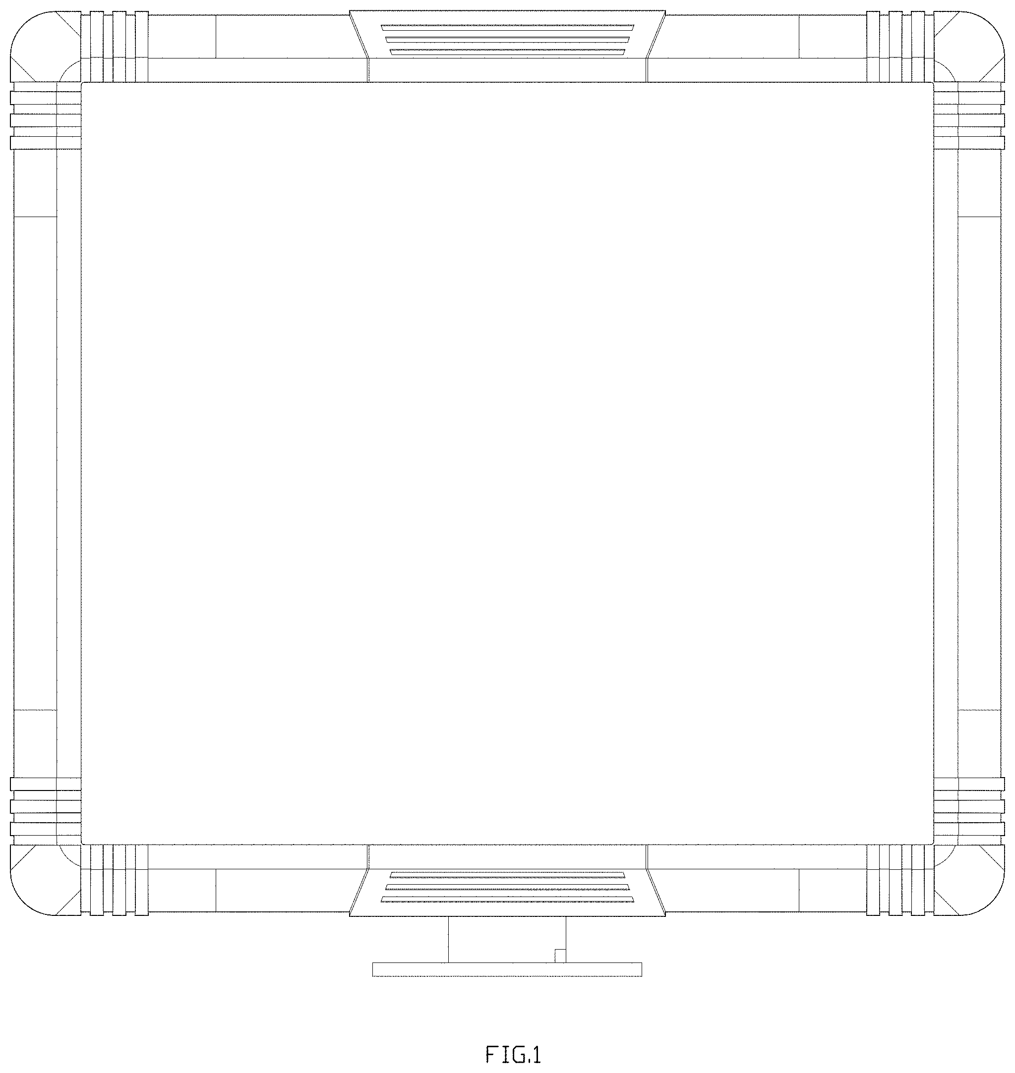 Patent USD1000373 — Solar panel — Figure 1