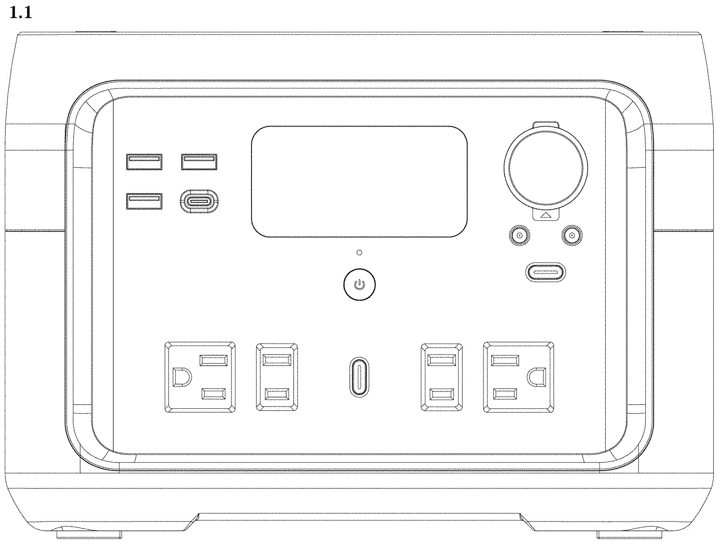 Patent USD1000376 — Power supply unit universal — Figure 1