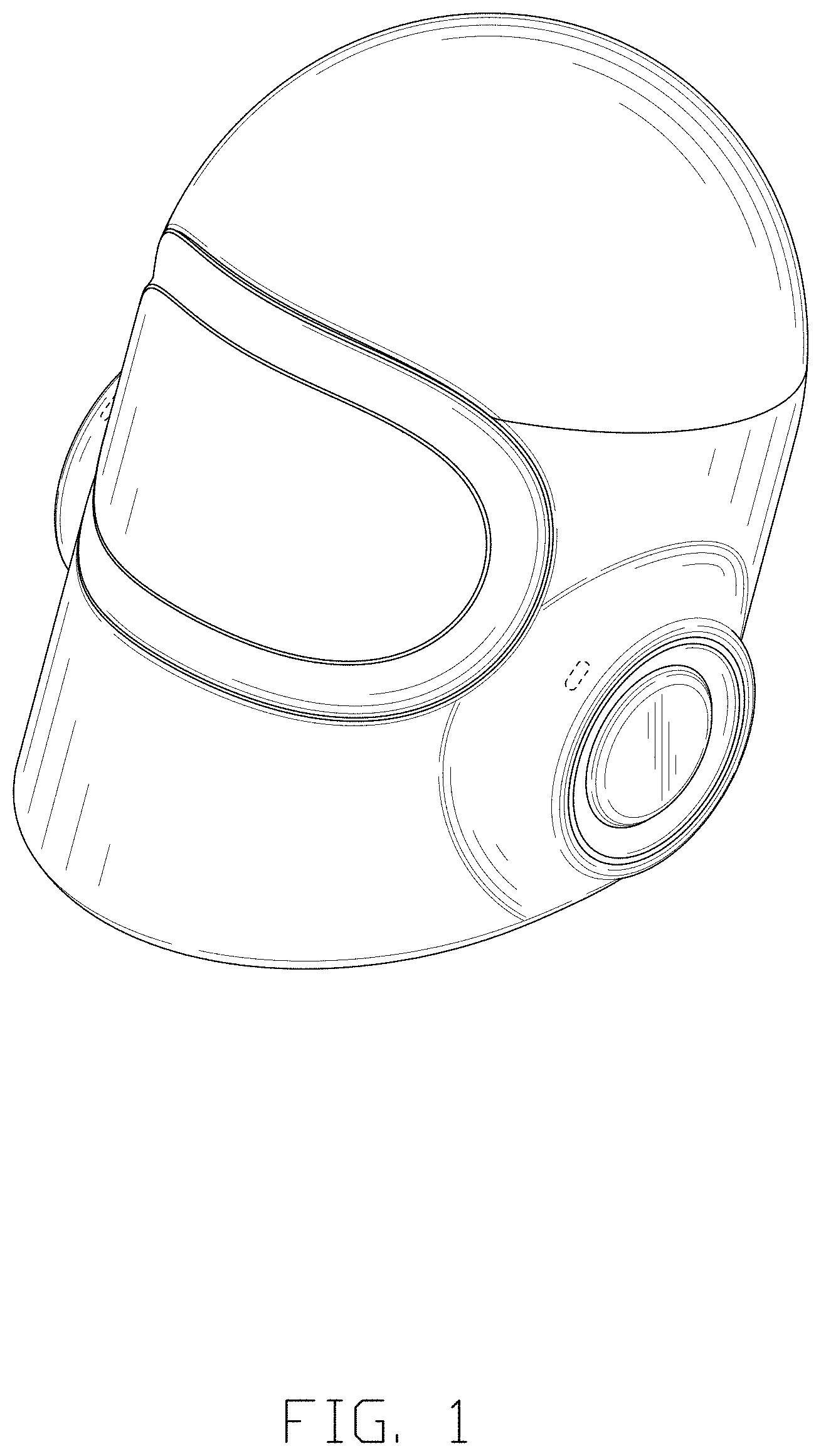 Patent USD1000383 — VR device charging stand — Figure 1