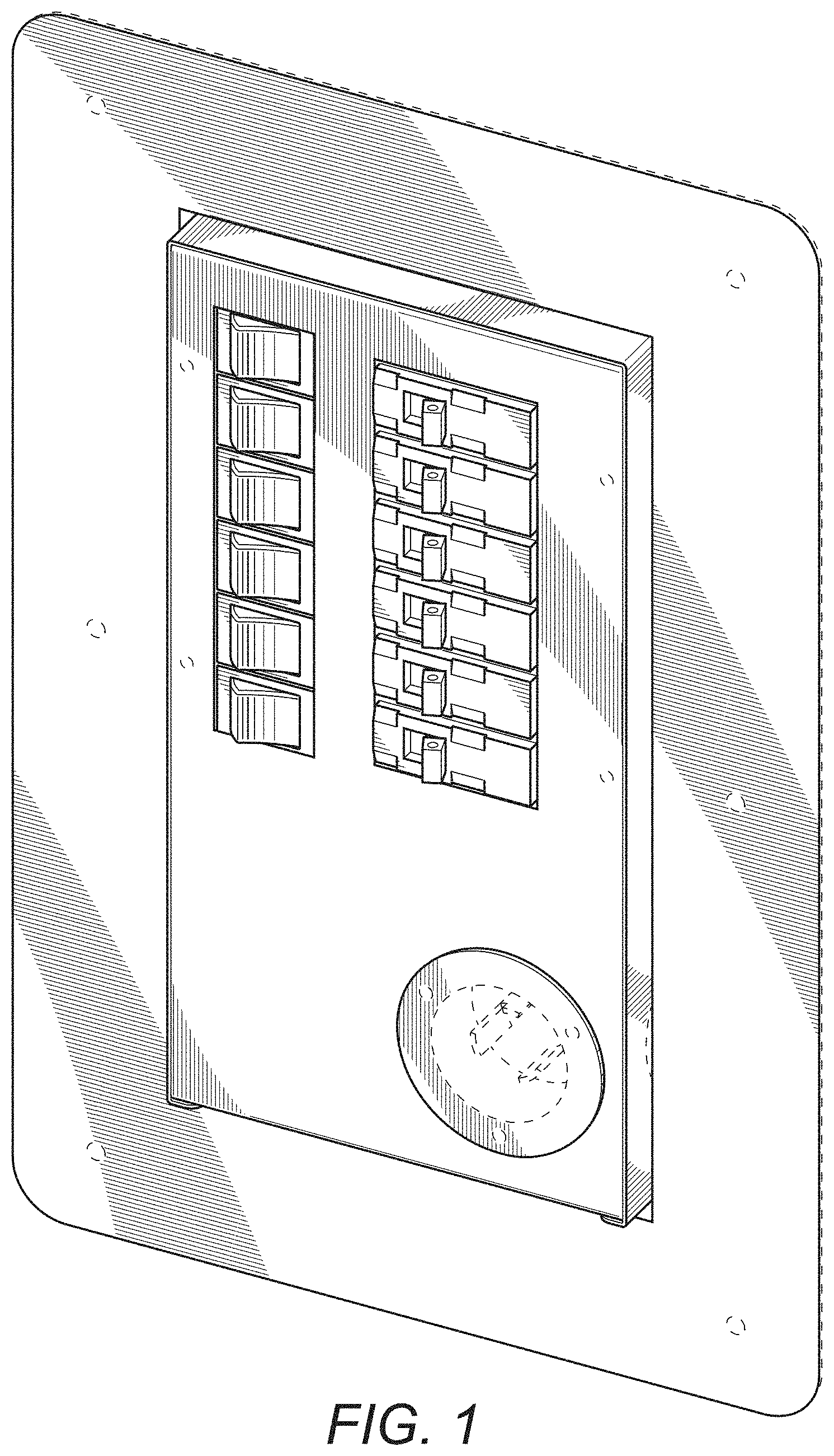 Patent USD1000394 — Manual power transfer switch — Figure 1