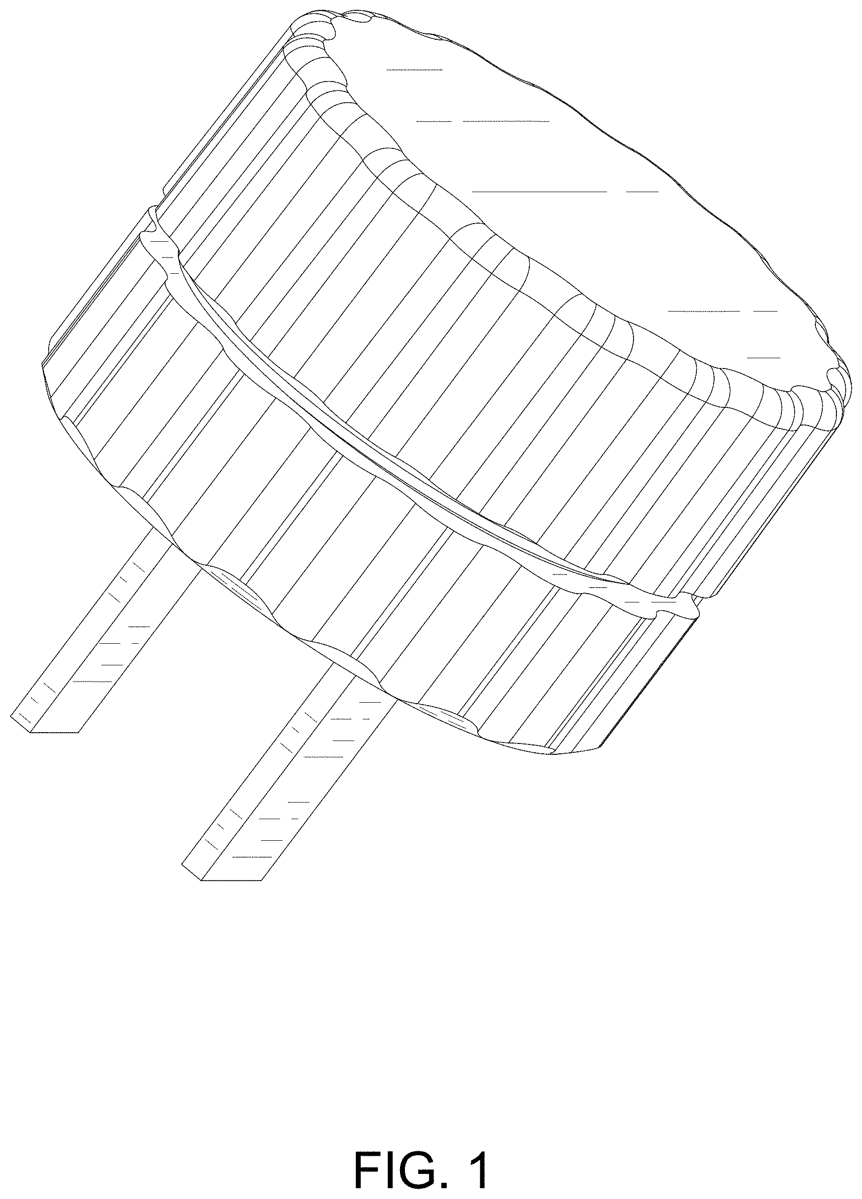 Patent USD1000395 — Electric male plug — Figure 1